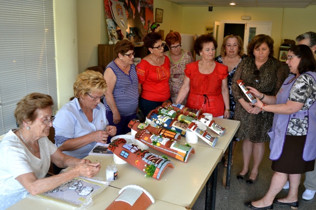 Taller de manualidades para la Tercera Edad de Águilas 