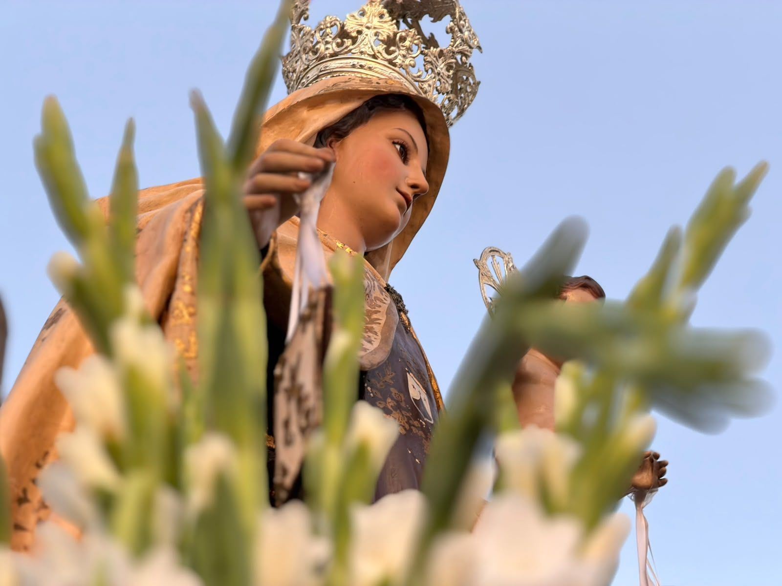 La procesión marinera pone el broche final a las fiestas de la Virgen del Carmen en Águilas