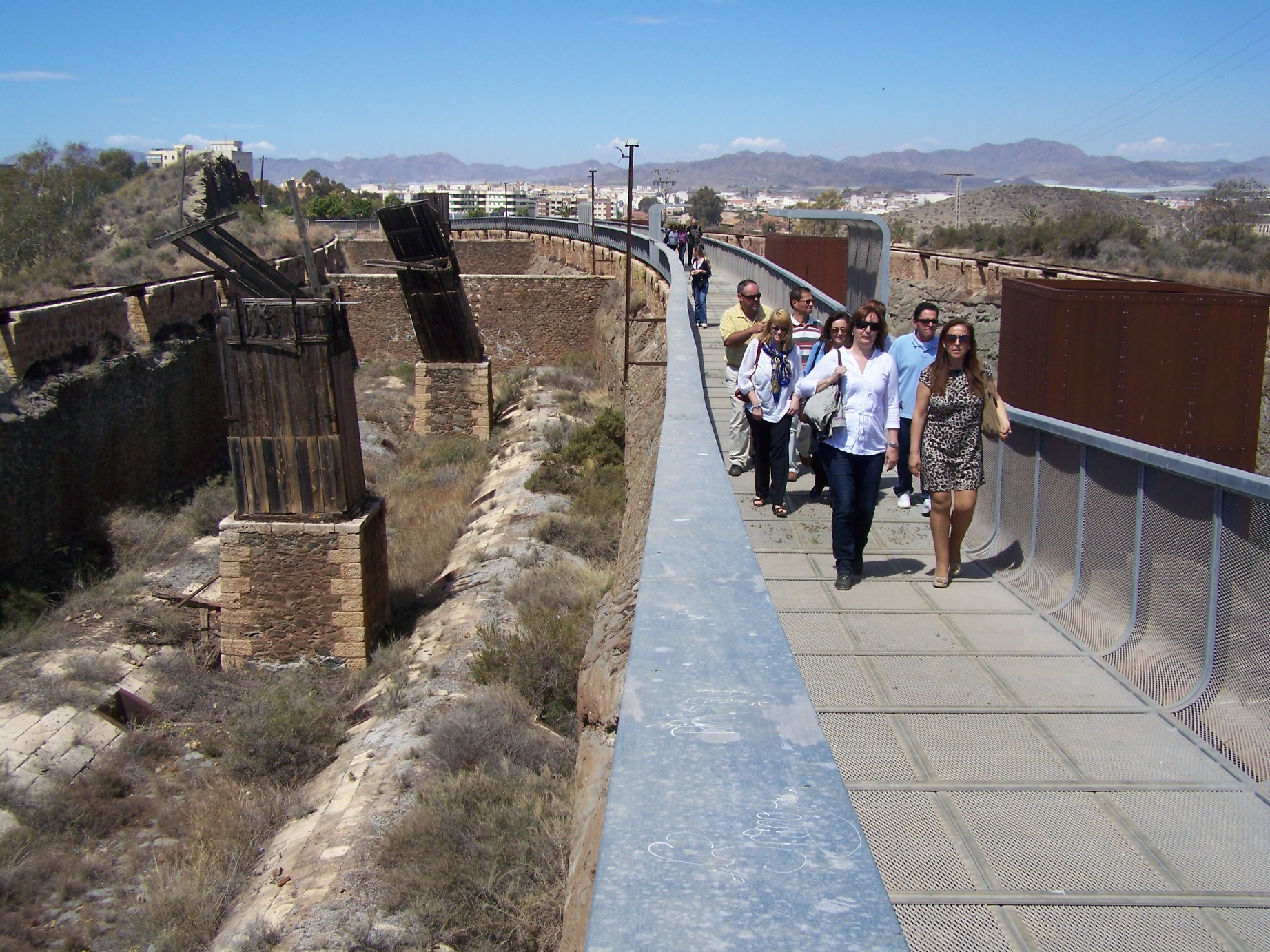 Nueva entrega de la Ruta del Ferrocarril en Águilas