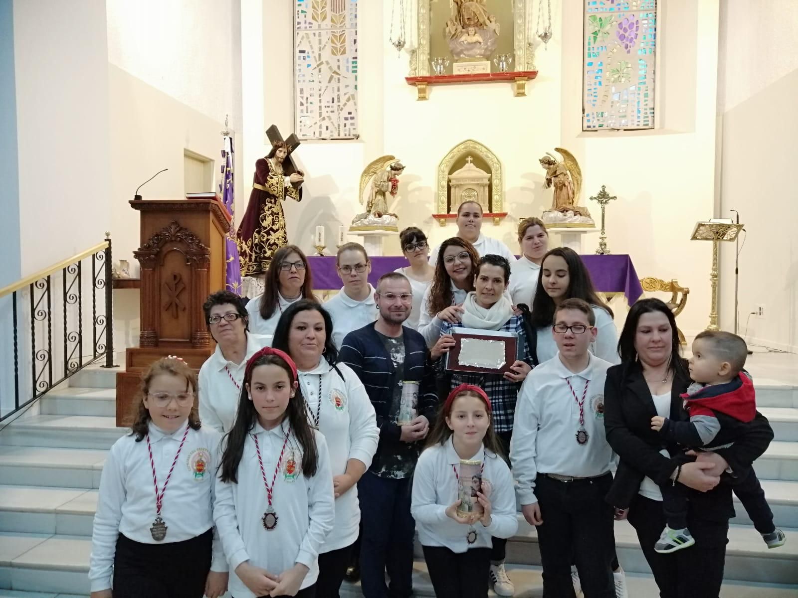 Solemne traslado de la Virgen de la Esperanza hasta la iglesia del Carmen