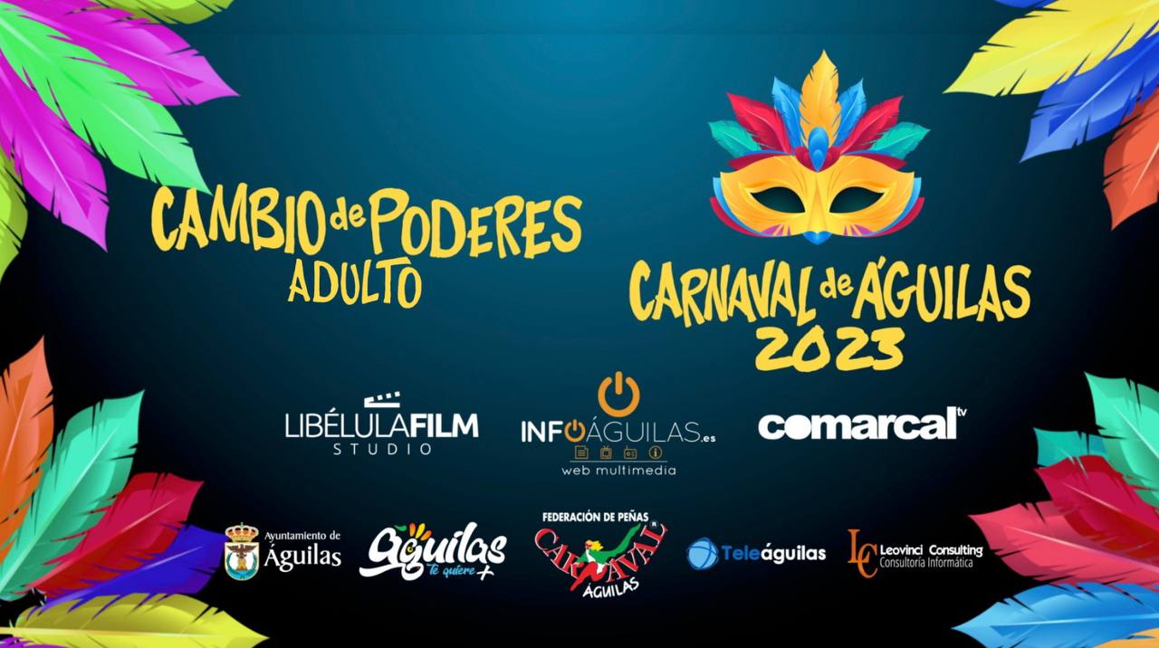 Cambio de poderes adulto. Carnaval de Águilas 2023
