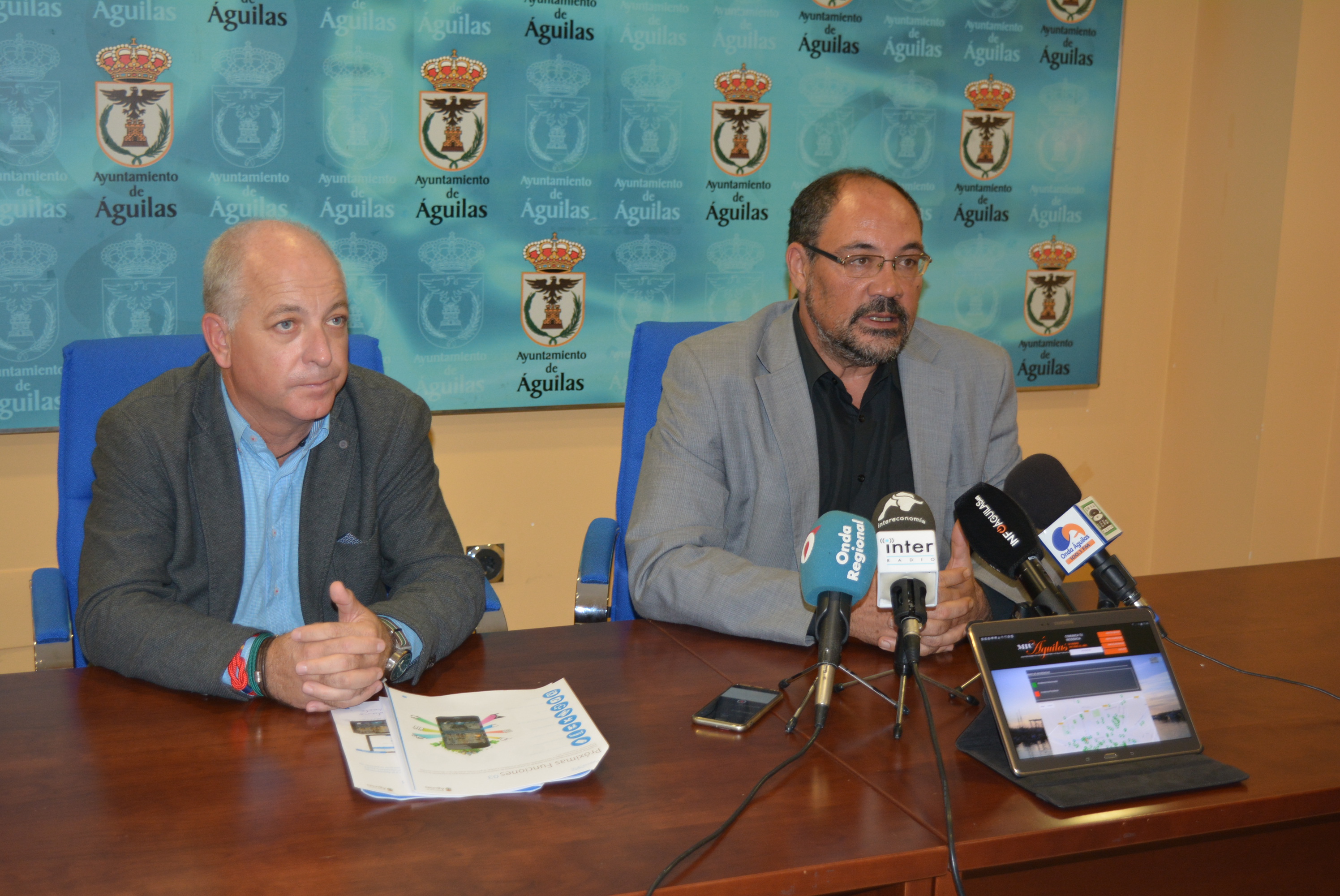 Miu Águilas, la web del servicio de mantenimiento de infraestructuras urbanas