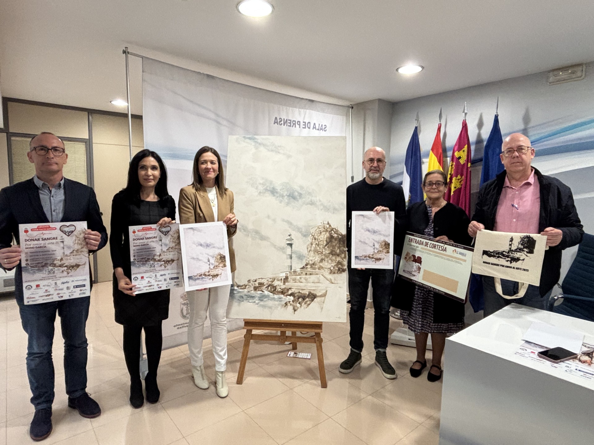 El Auditorio acoge la cuarta edición de la campaña de donación “Donar sangre por amor al arte”