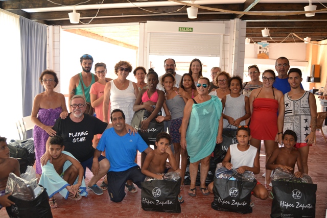 Águilas se despide de los niños saharauis del programa Vacaciones en Paz