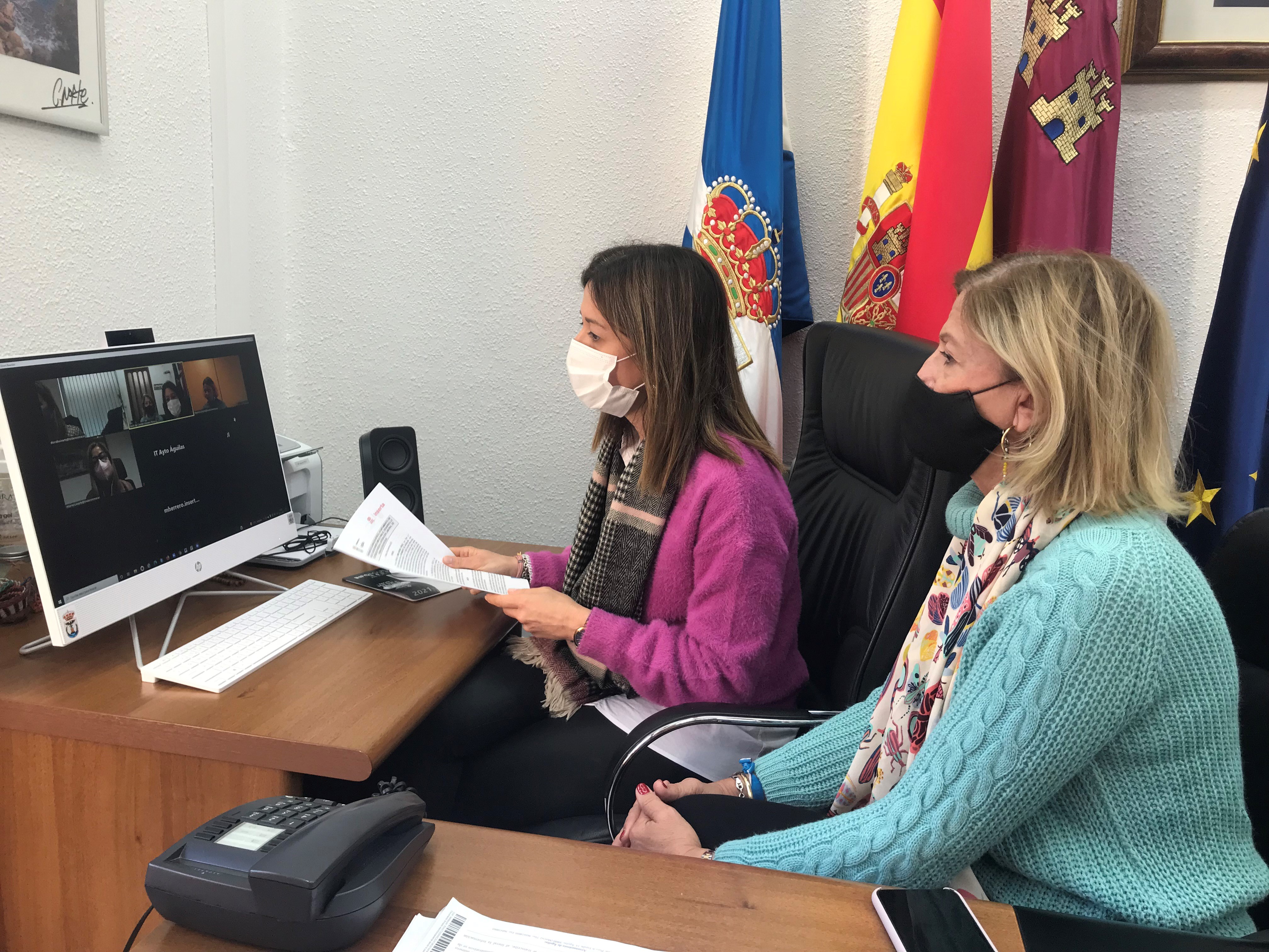 Inserta Empleo y el Ayuntamiento de Águilas se comprometen con el empleo de las personas con discapacidad