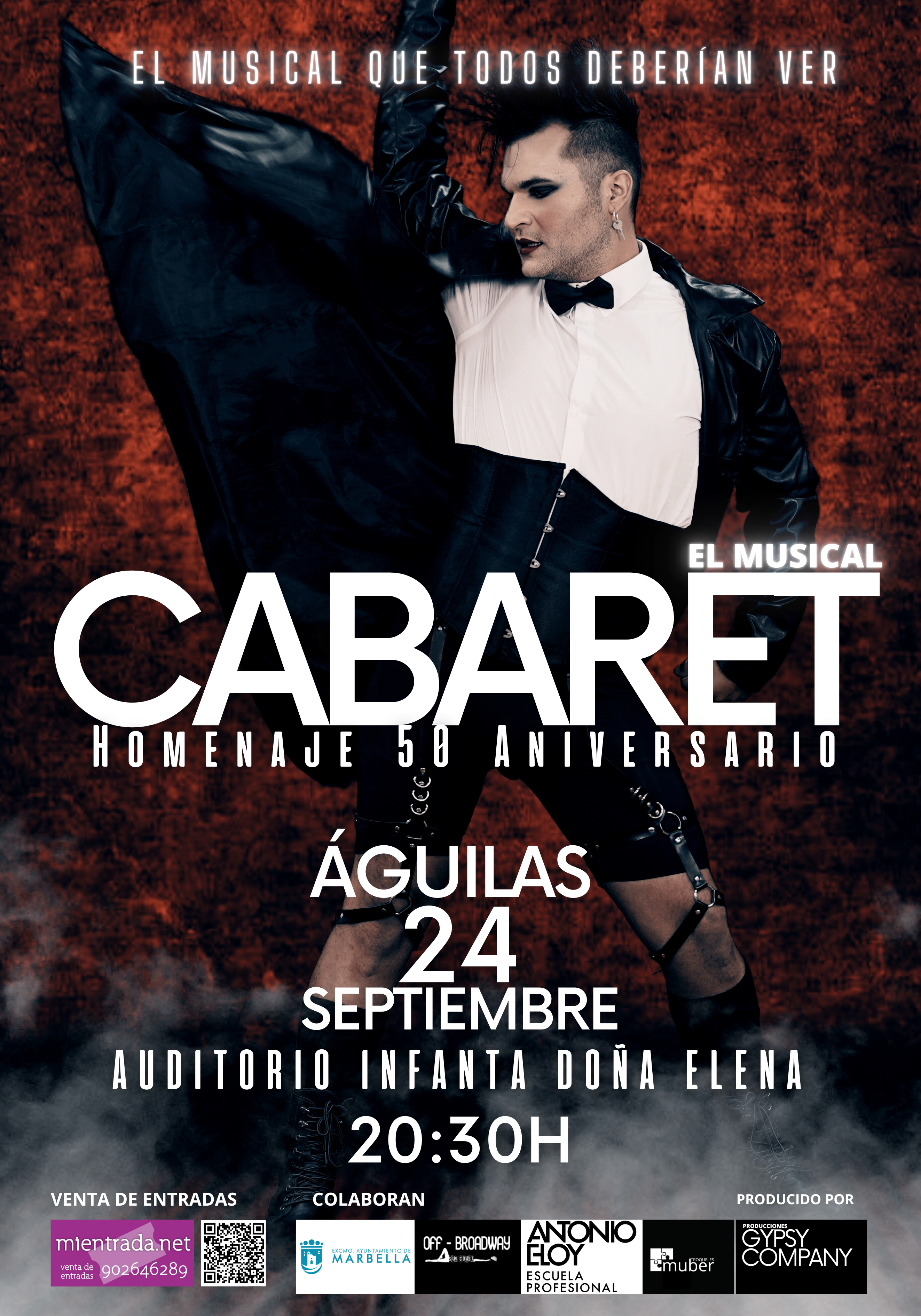 “Cabaret. Homenaje 50 aniversario” inicia su gira en Águilas