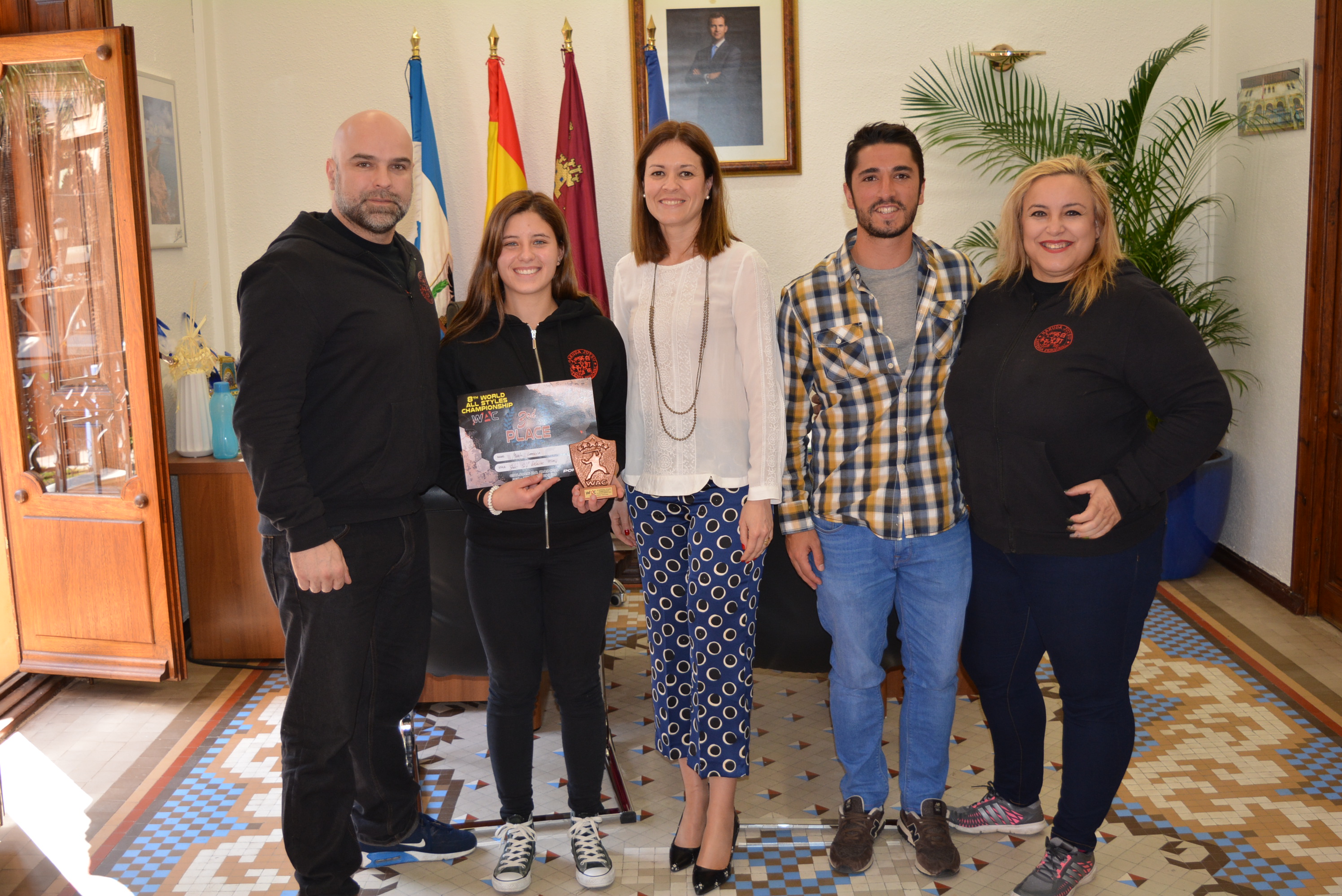 La aguileña Marta López logra la tercera posición en el Mundial WAC 2018 celebrado en Portugal