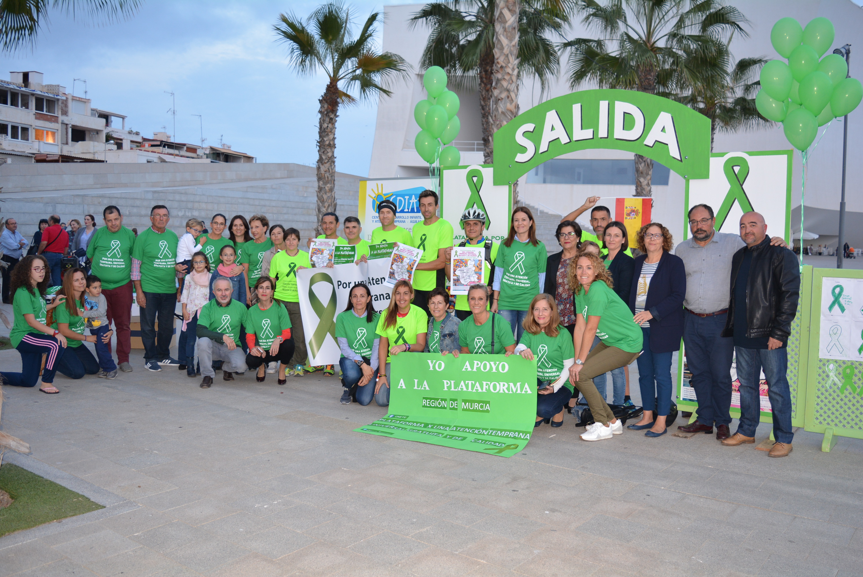 Deportistas solidarios se unen por una atención temprana universal, gratuita y de calidad