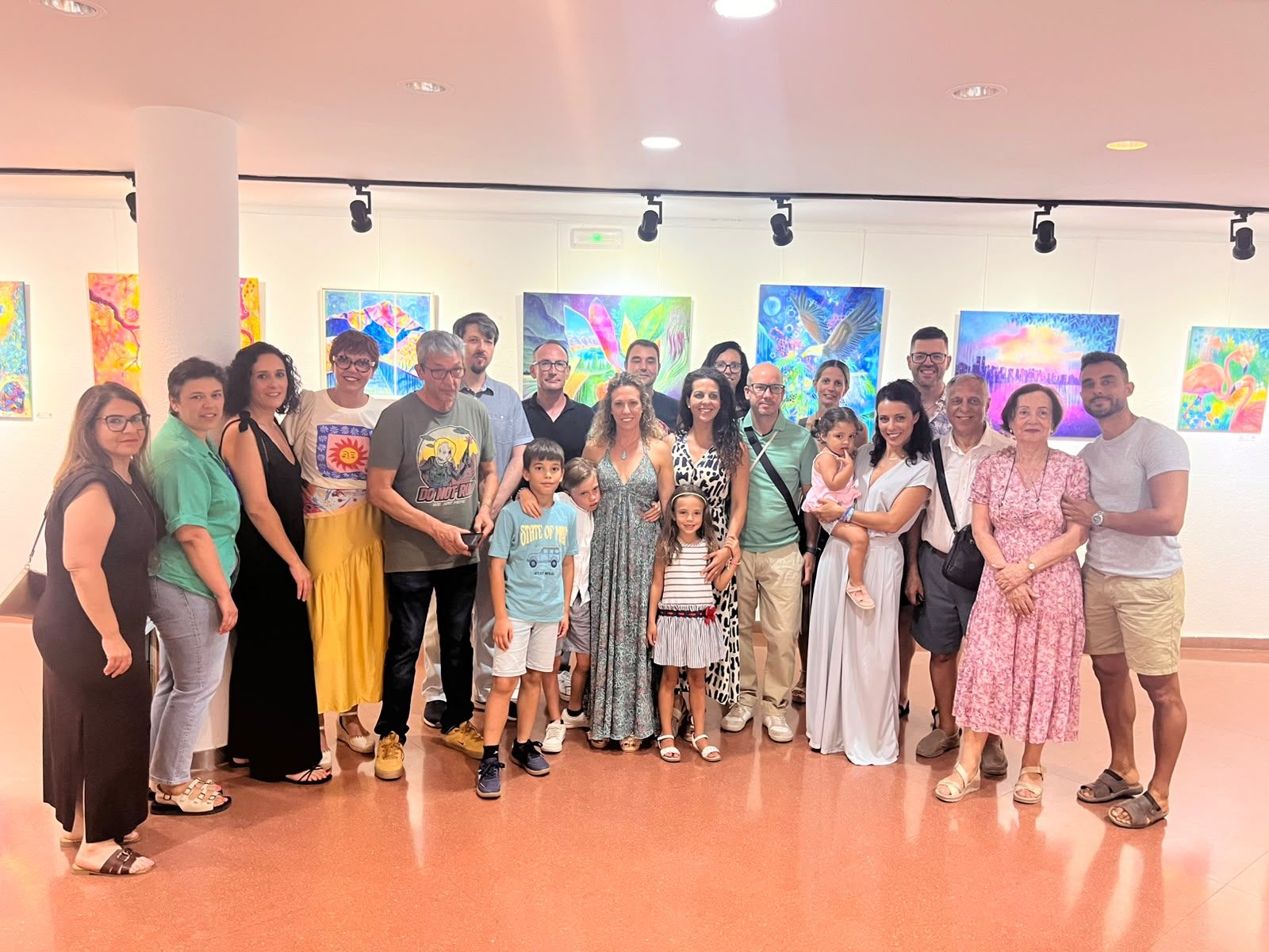 La Casa de Cultura acoge la exposición “Ente mares y raíces: del fondo a la superficie”