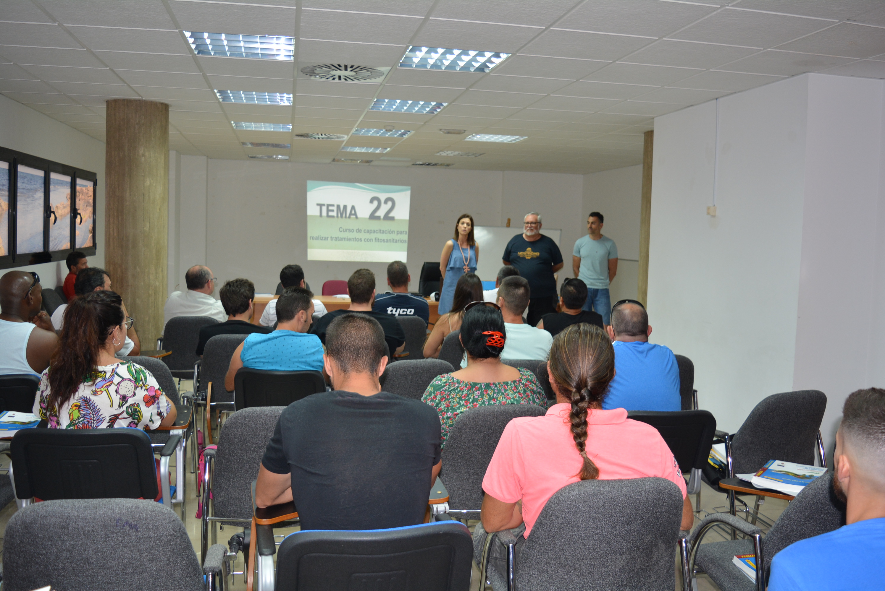 En marcha un nuevo curso de capacitación para tratamientos con productos fitosanitarios