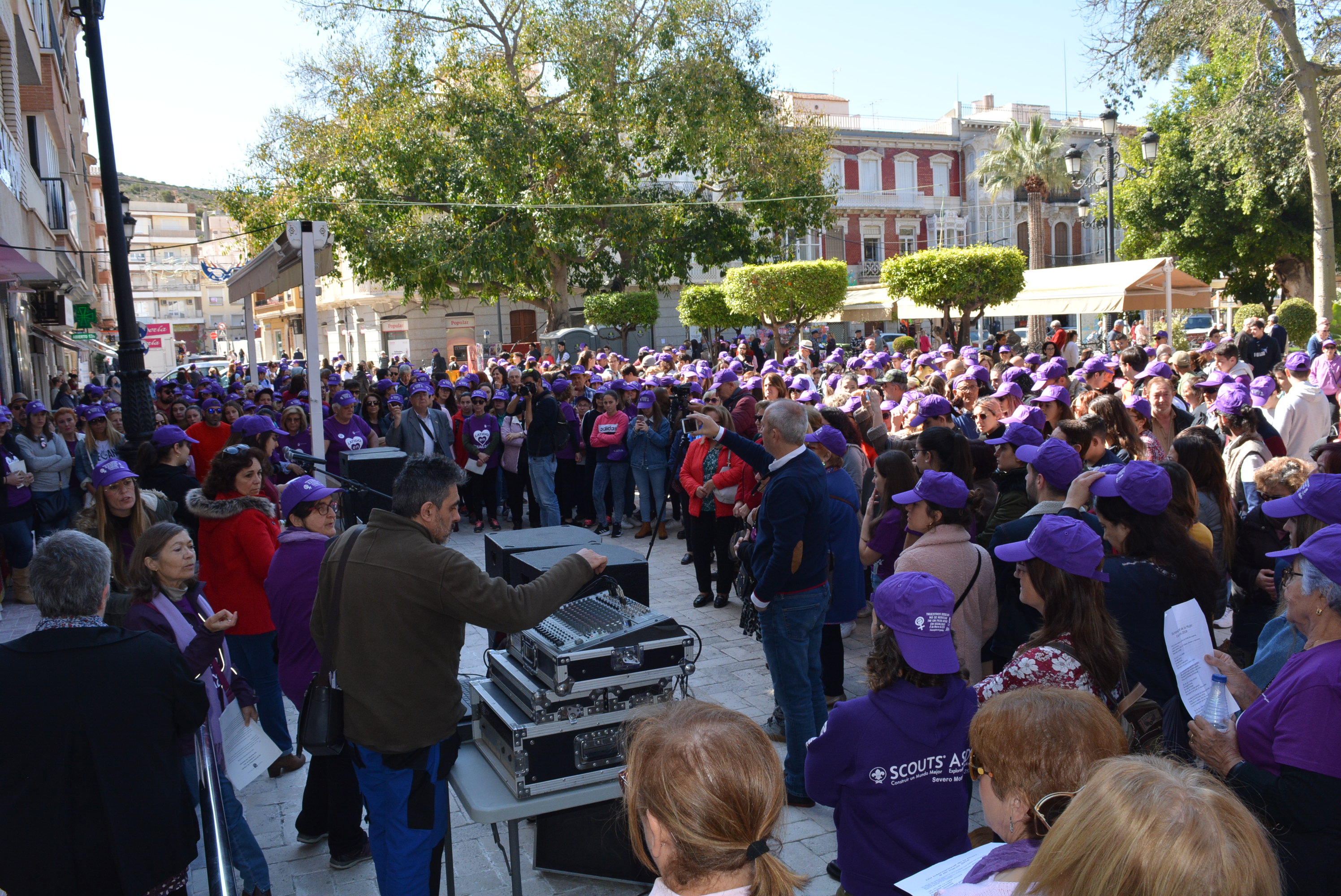 Águilas se suma a los actos conmemorativos con motivo del Día de la Mujer