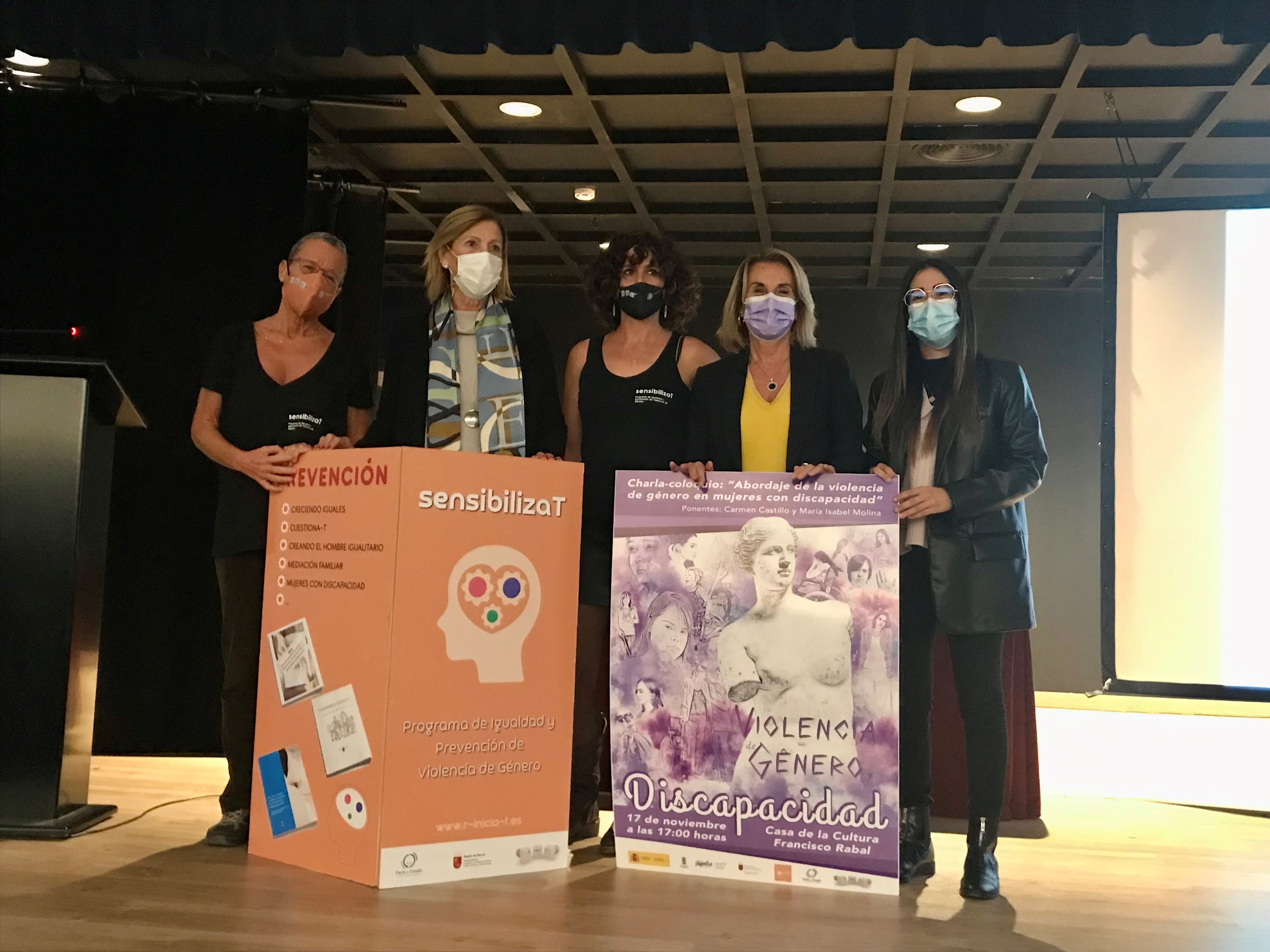 La Casa de la Cultura acogió ayer la charla “Violencia de Género y Discapacidad”