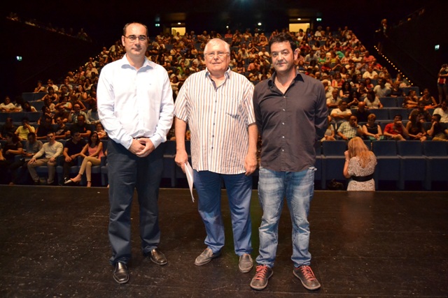 Exitosa presentación en Águilas del cortometraje de Pepe Puertas “El Sermón de la Montaña” 