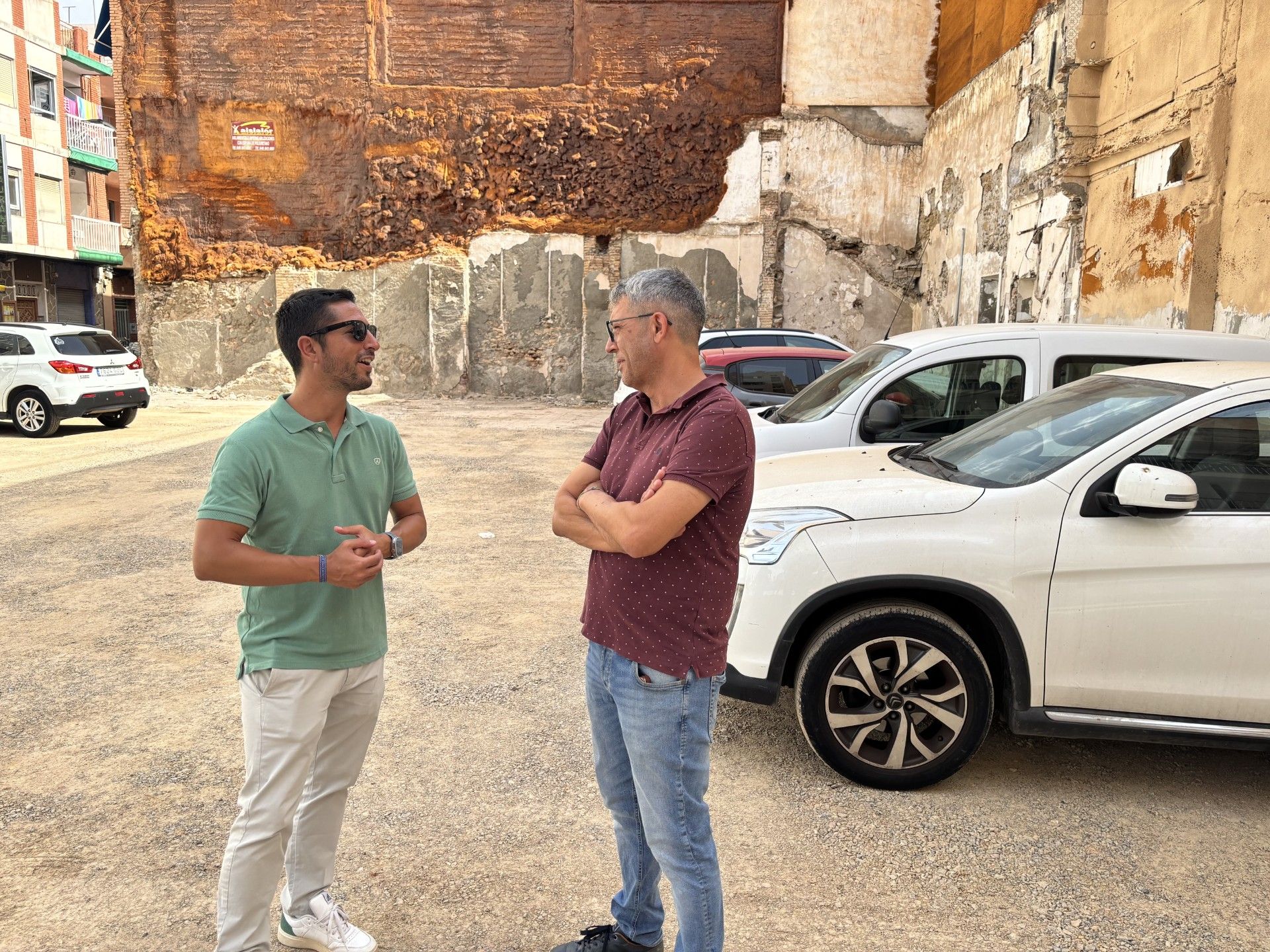 El Ayuntamiento de Águilas habilita un nuevo aparcamiento disuasorio con capacidad para 16 vehículos en el centro urbano