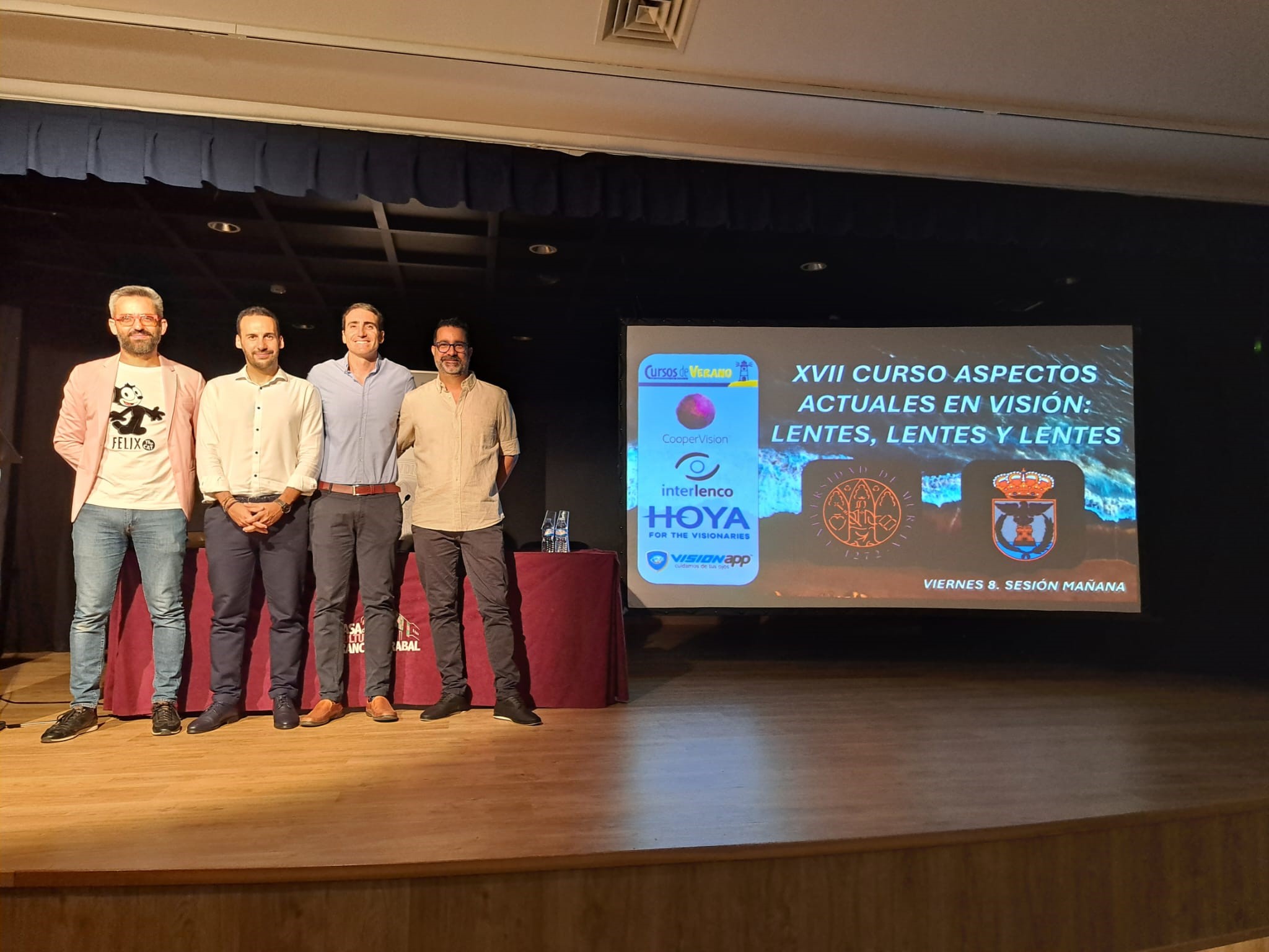 Arranca la XVII edición del curso “Aspectos actuales en visión”, incluido en la programación de la Universidad del Mar