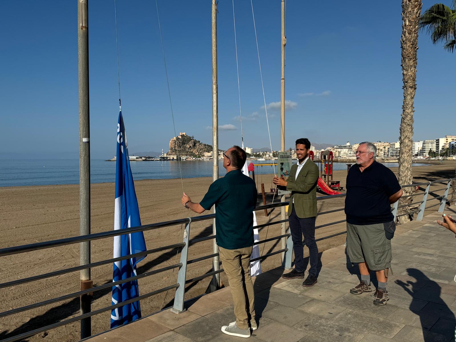 Águilas sigue liderando el ranking regional de banderas azules 