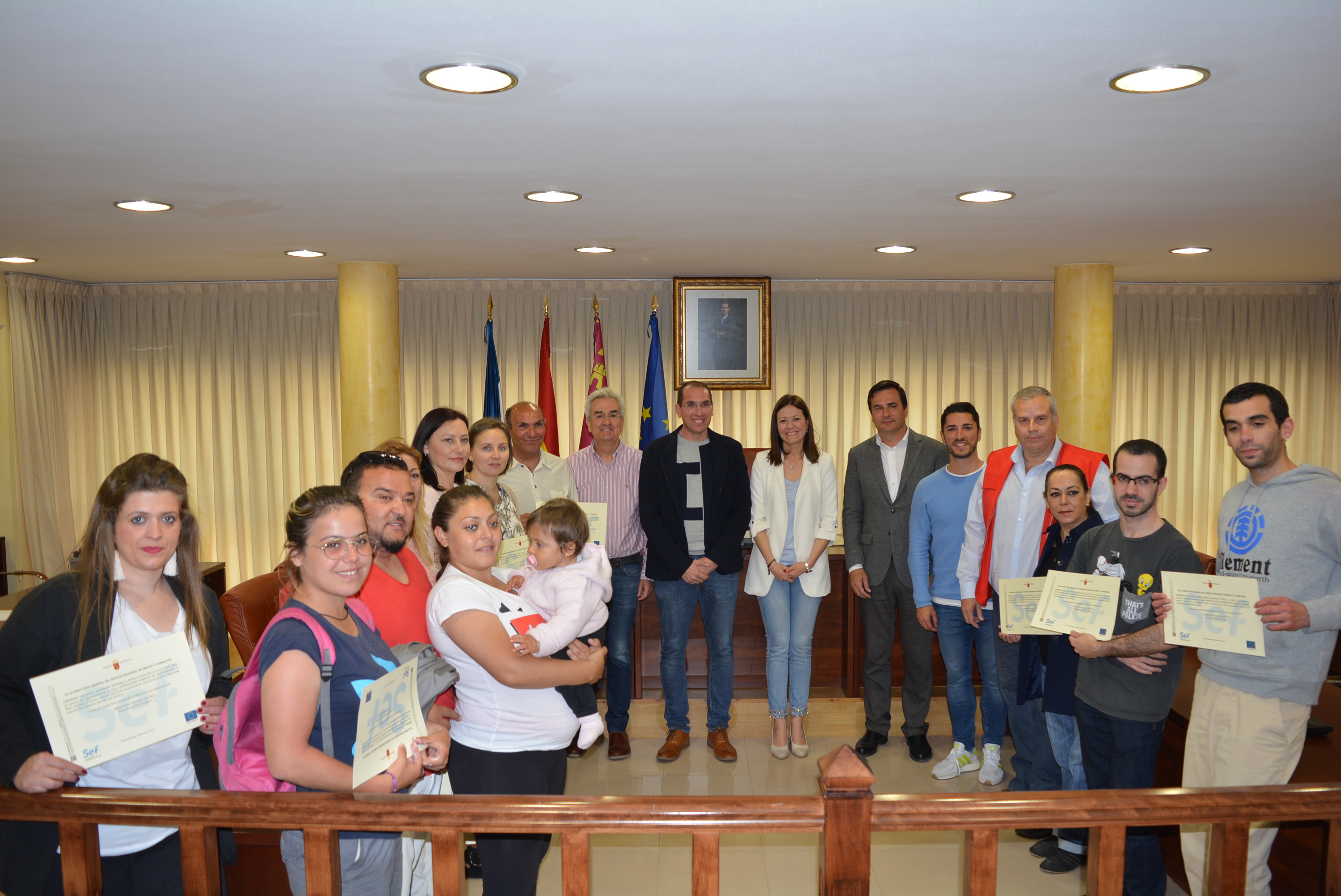 Un total de 65 alumnos de los cursos desarrollados por el Club Náutico y Civitas reciben sus certificados de profesionalidad 