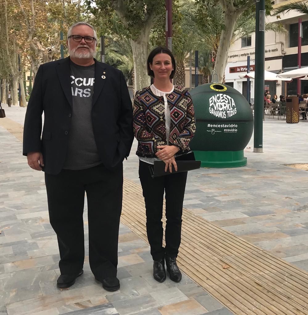 Águilas se suma a la campaña “Encesta vidrio, ganamos todos” para fomentar el reciclaje a través del deporte