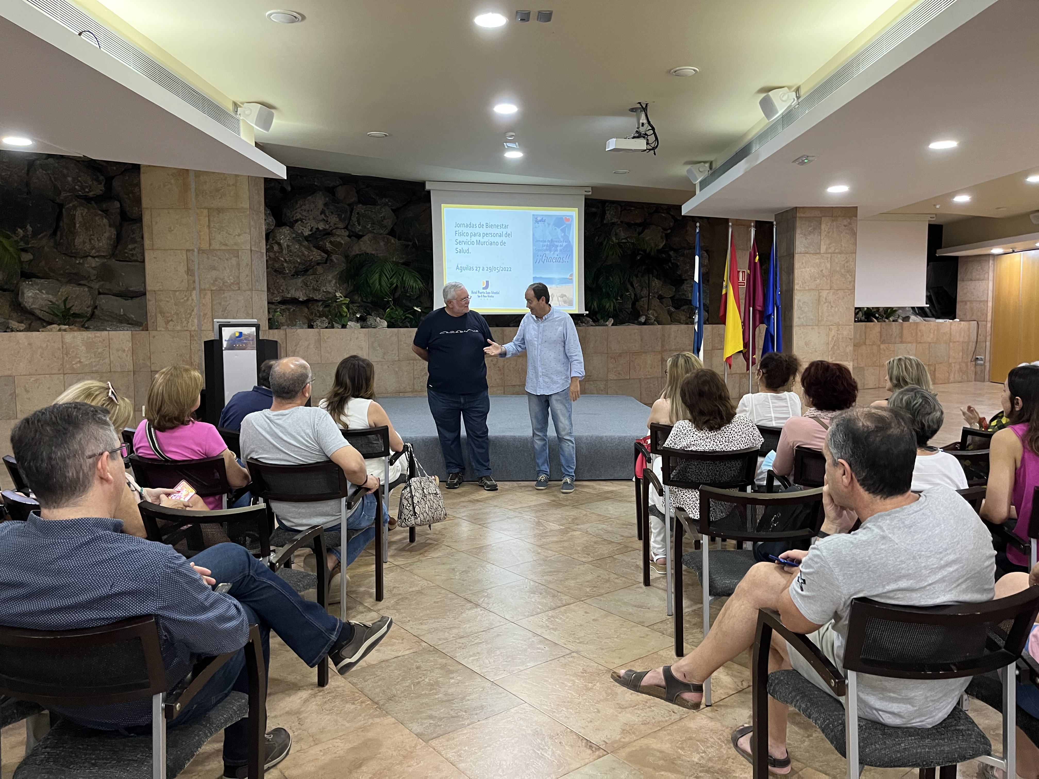 Águilas acoge a los participantes del Programa Cuidamos de Ti