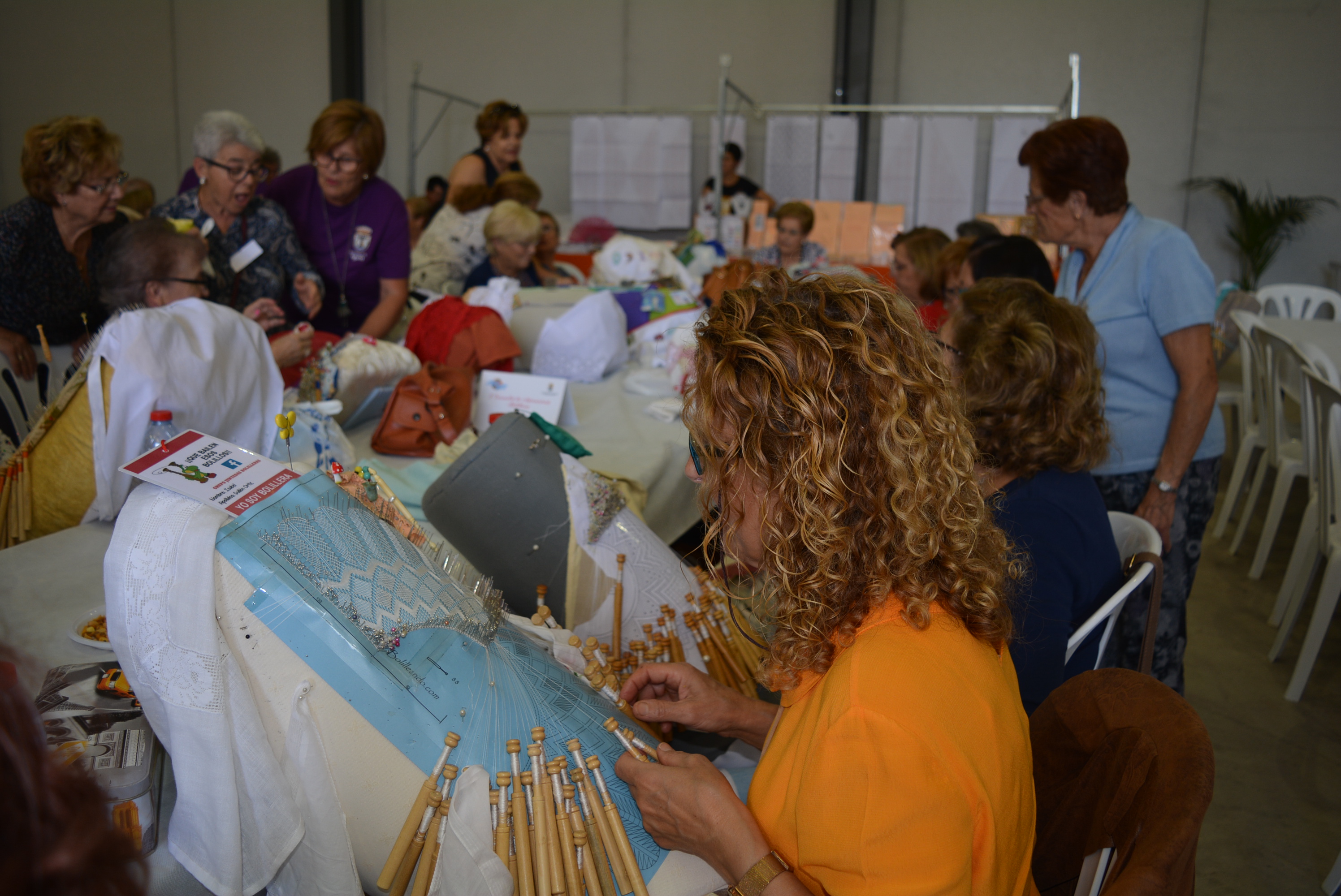 Más de ciento cincuenta bolilleros se dan cita en el municipio de Águilas