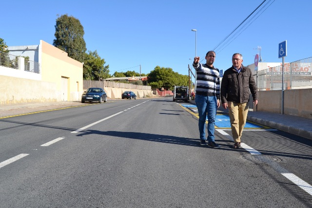 Concluyen las obras de asfaltado en varias zonas rurales de Águilas