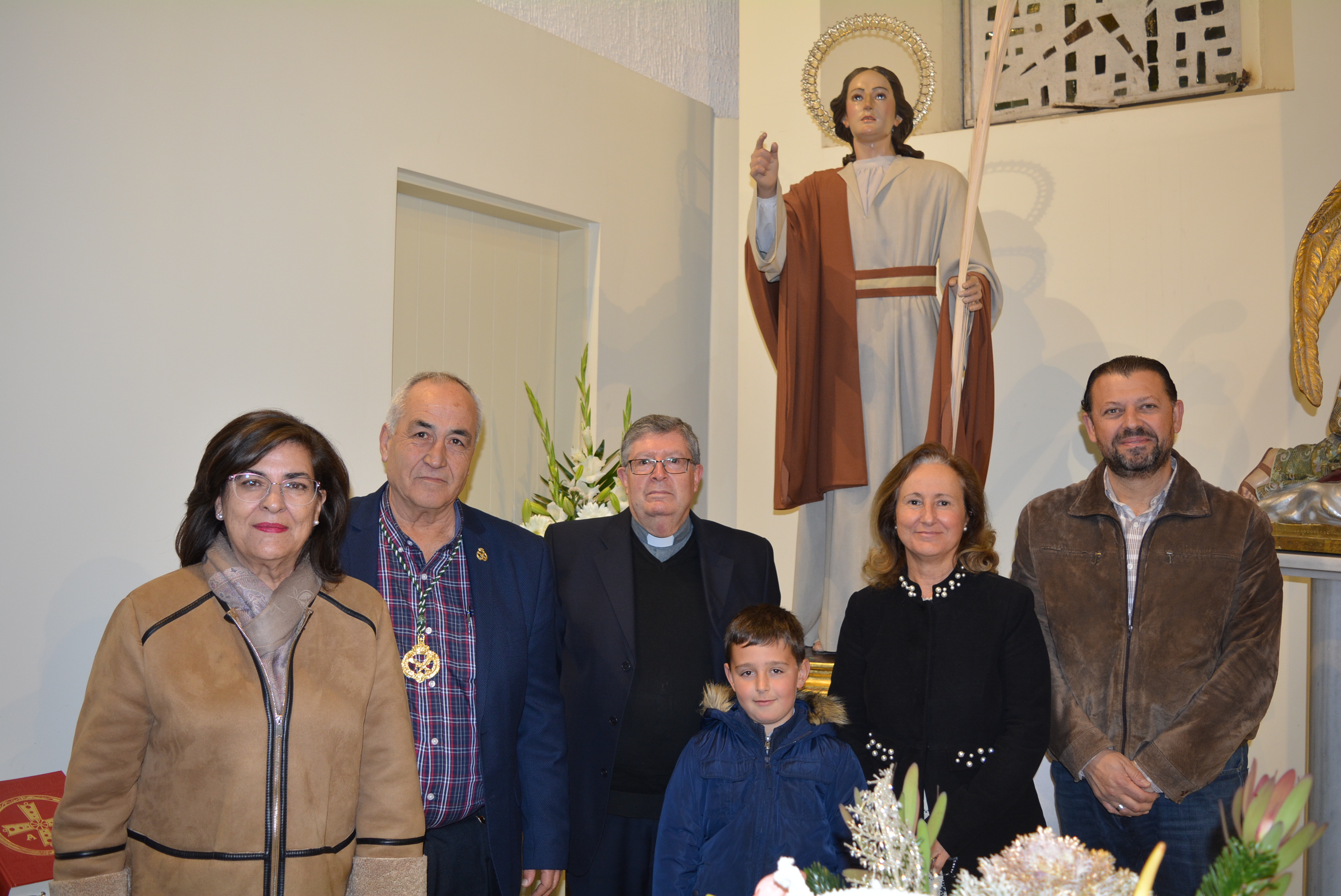 El Paso Blanco celebra su tradicional pregón a San Juan Evangelista