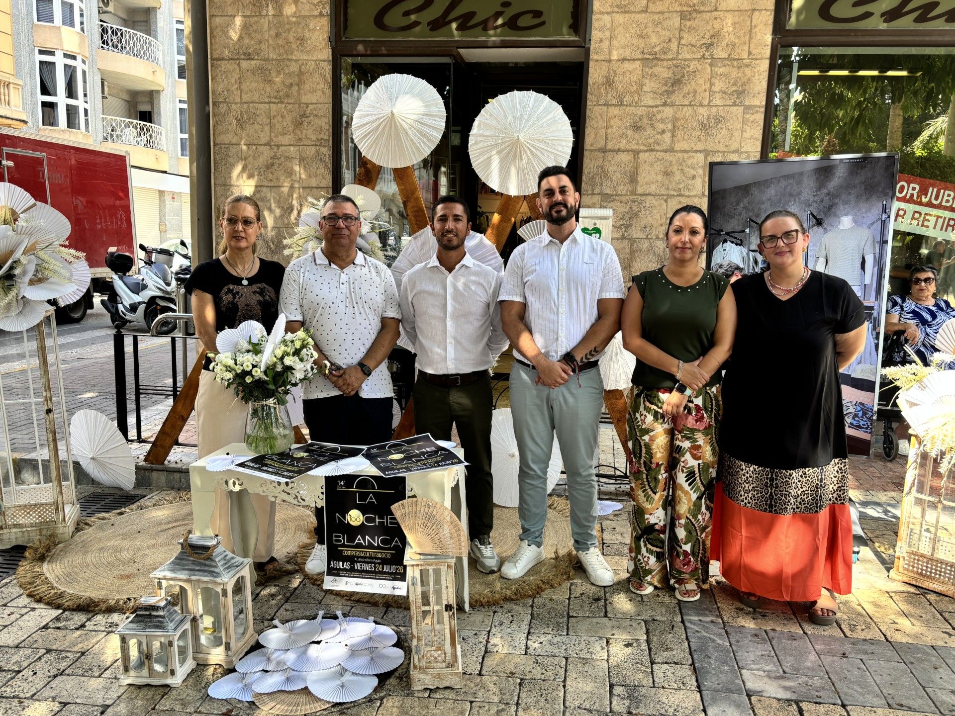 Águilas celebrará el próximo 24 de julio la XIV edición de la Noche Blanca del Comercio