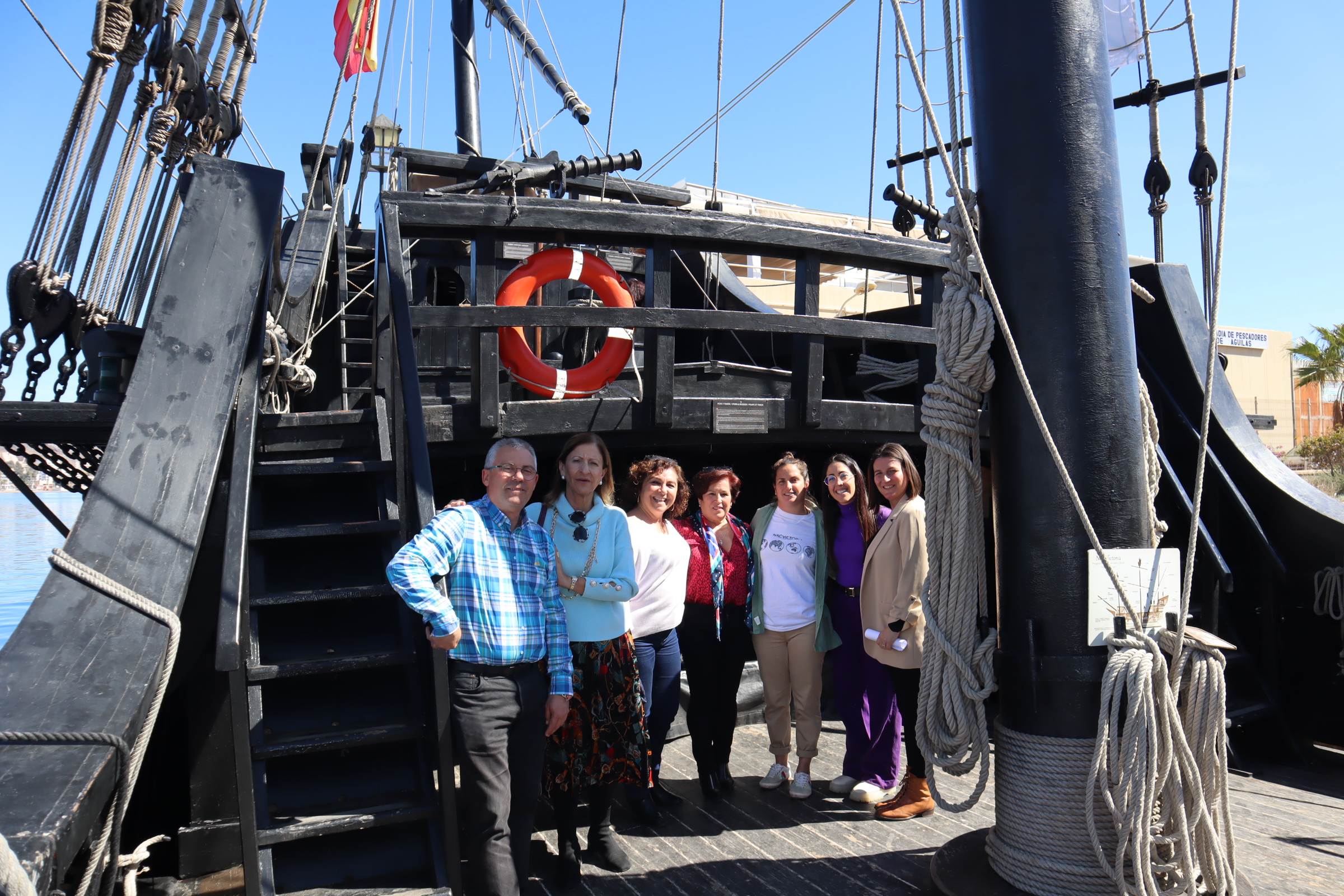 La Nao Victoria podrá ser visitada en Águilas hasta el próximo domingo