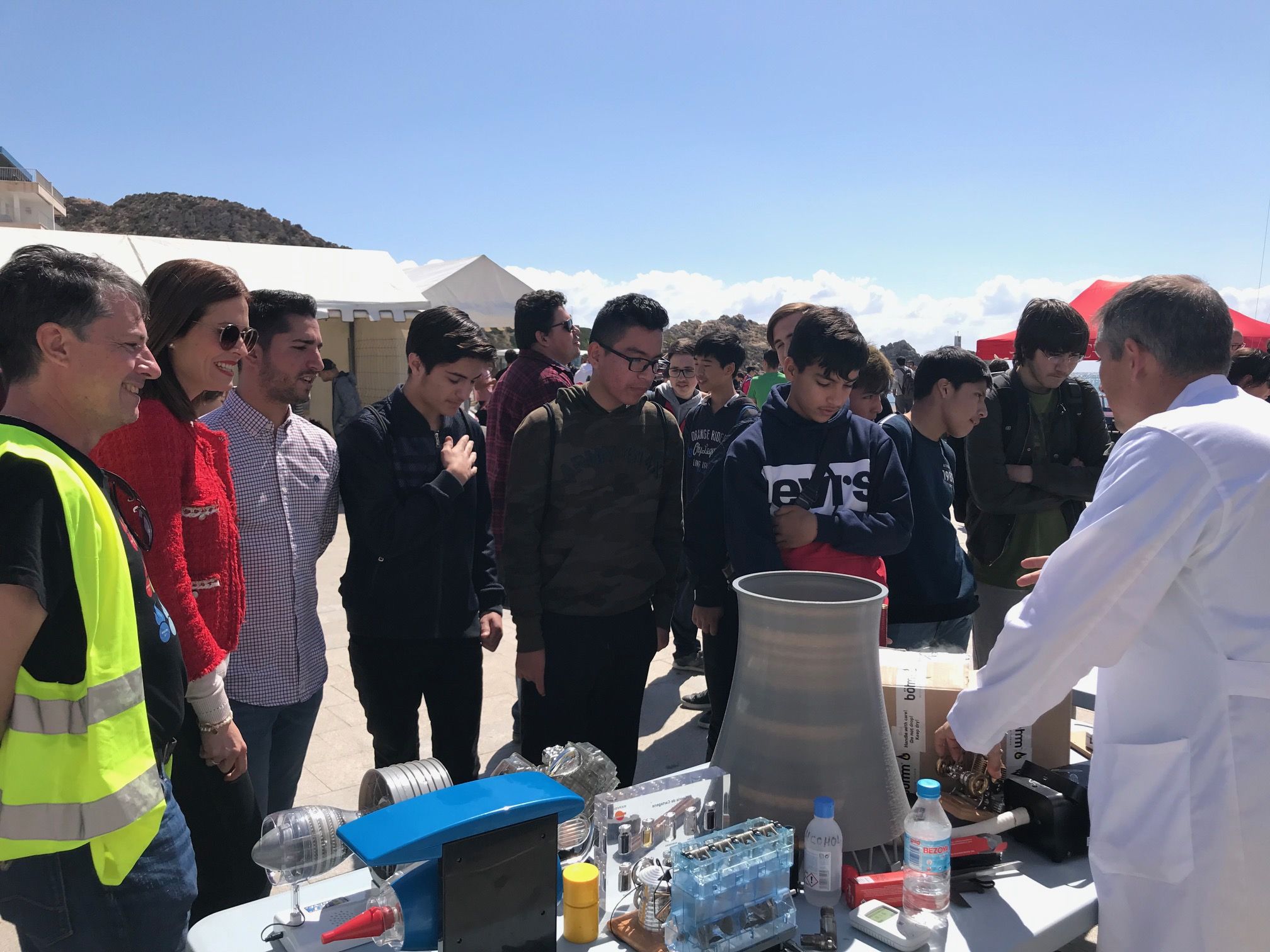 Éxito de participación en la primera jornada de la Feria de la Ciencia y del Mar 