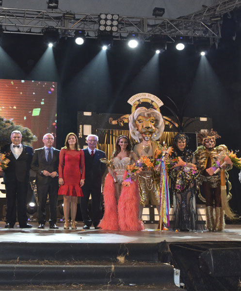 Cambio de poderes adultos Carnaval de Águilas 2016