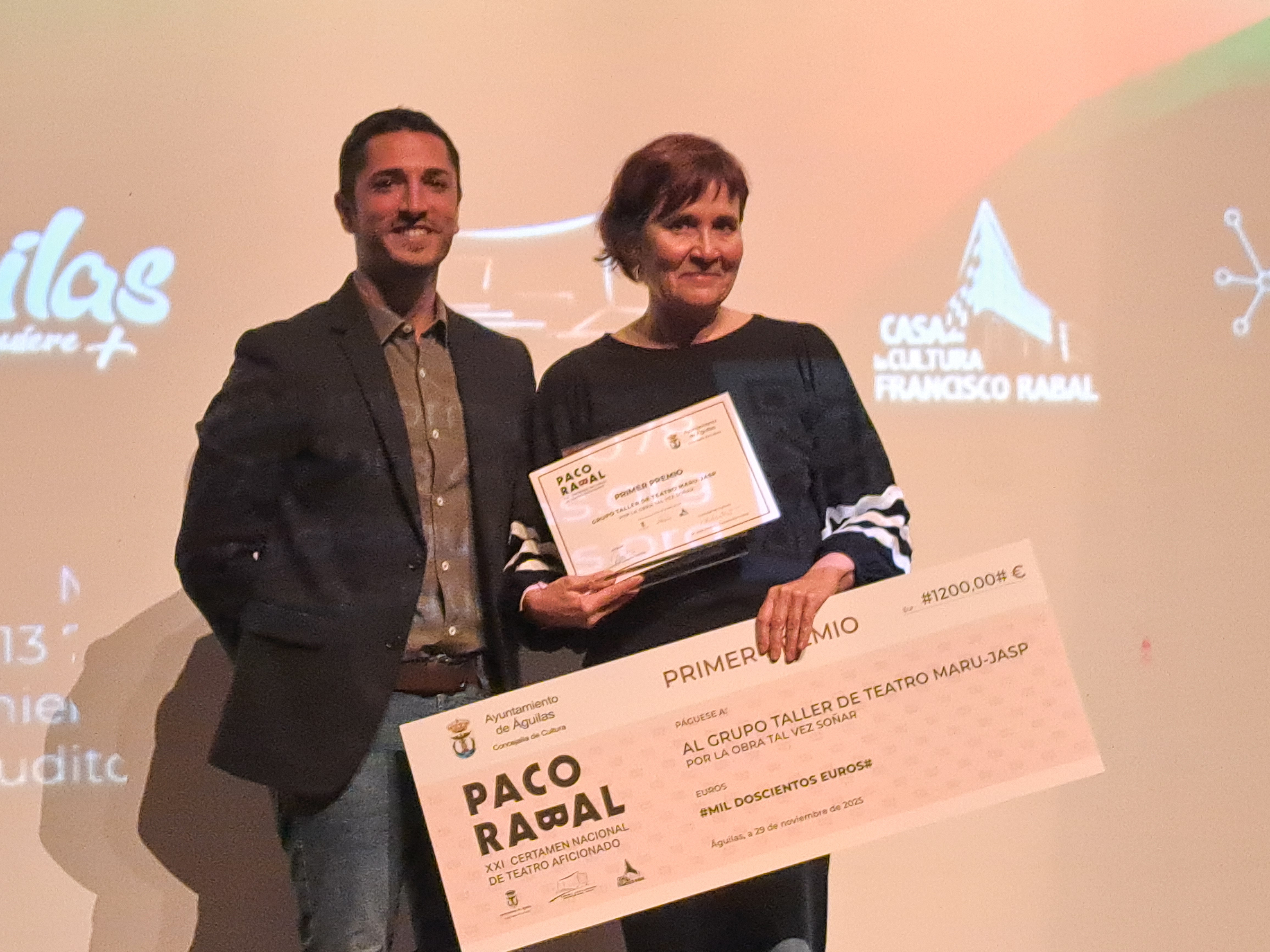 “Tal vez soñar” se erige ganadora en el XXI Certamen Nacional de Teatro Aficionado Paco Rabal 