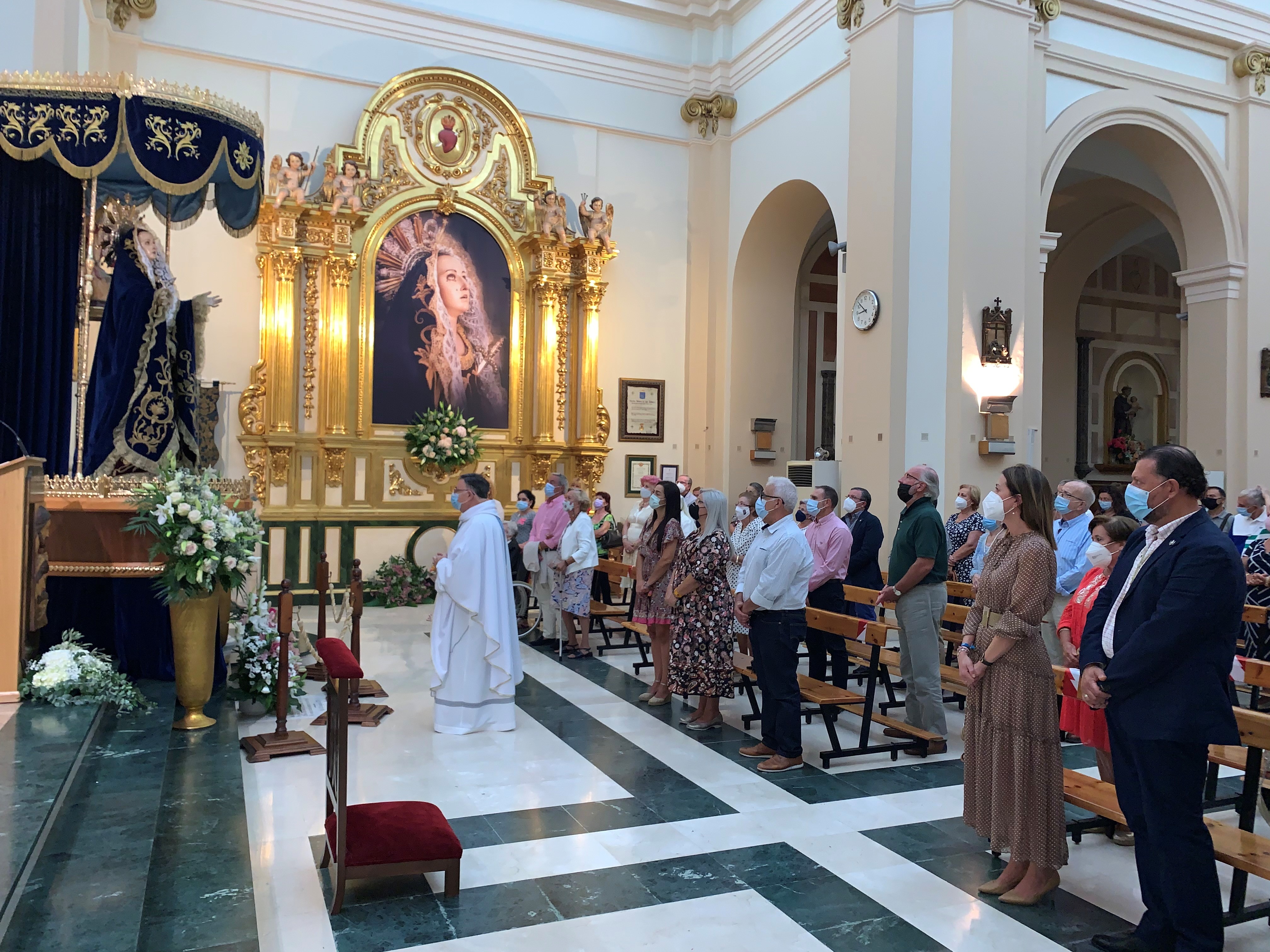 La imagen de la Patrona regresa a Águilas 