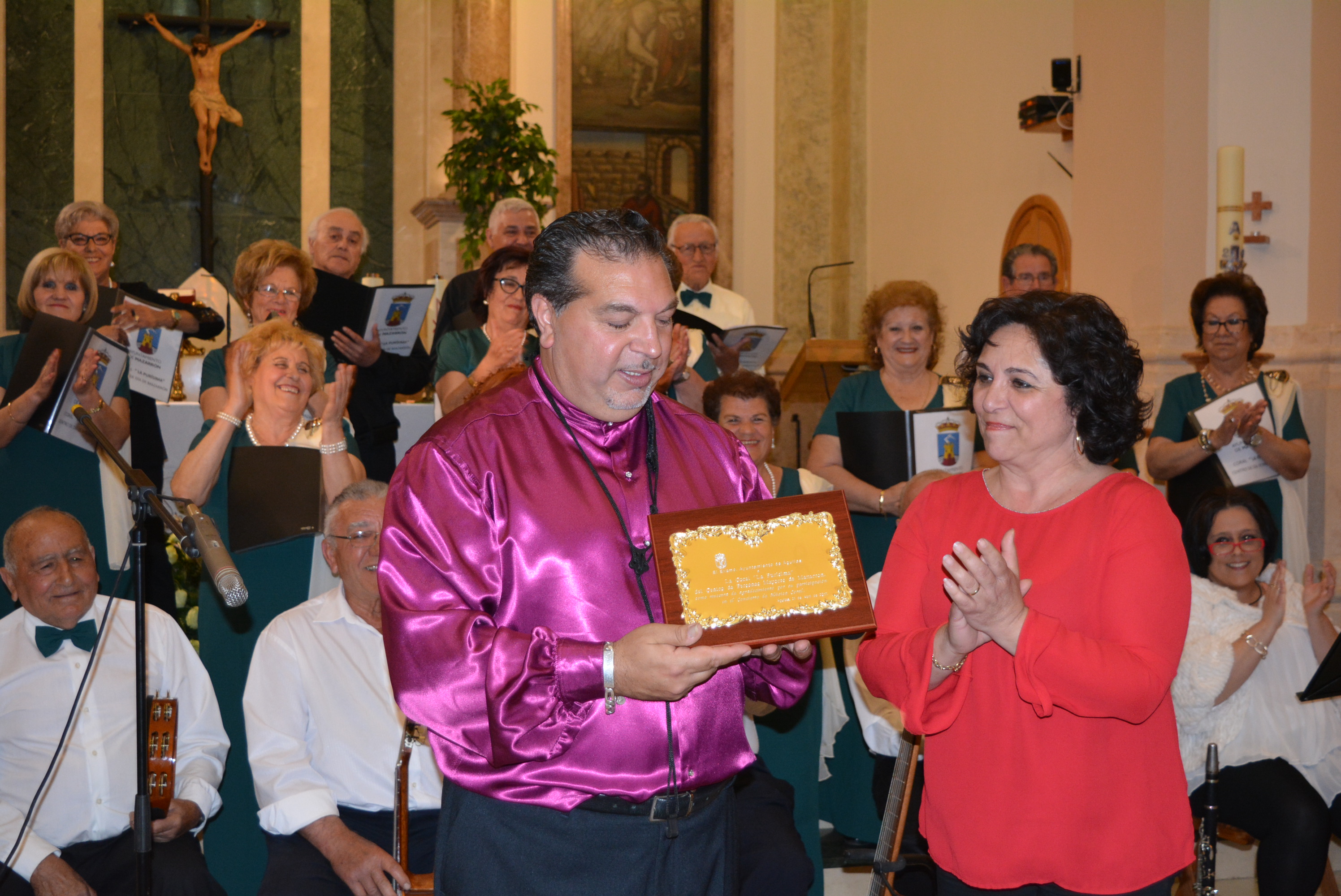 La Coral de Mayores de Mazarrón ofrece un concierto en Águilas