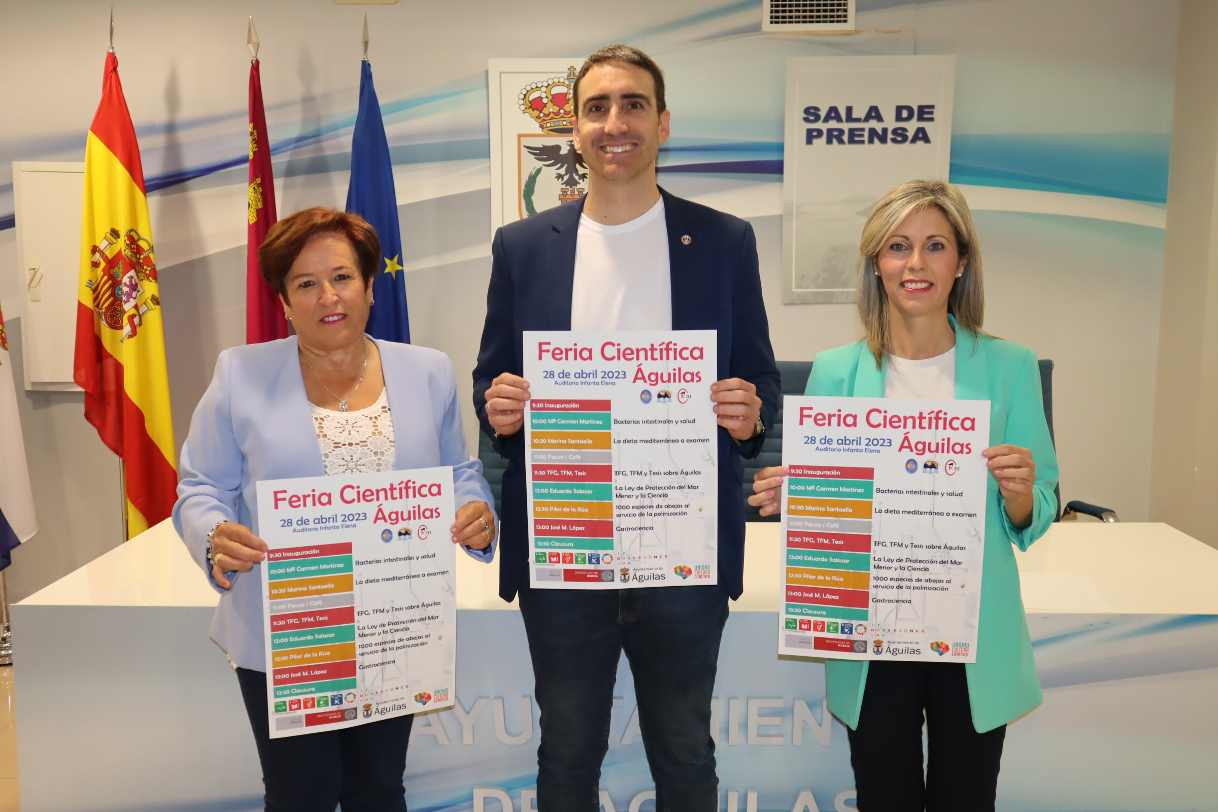 El Ayuntamiento y la Universidad de Murcia organizan la Feria Científica de Águilas