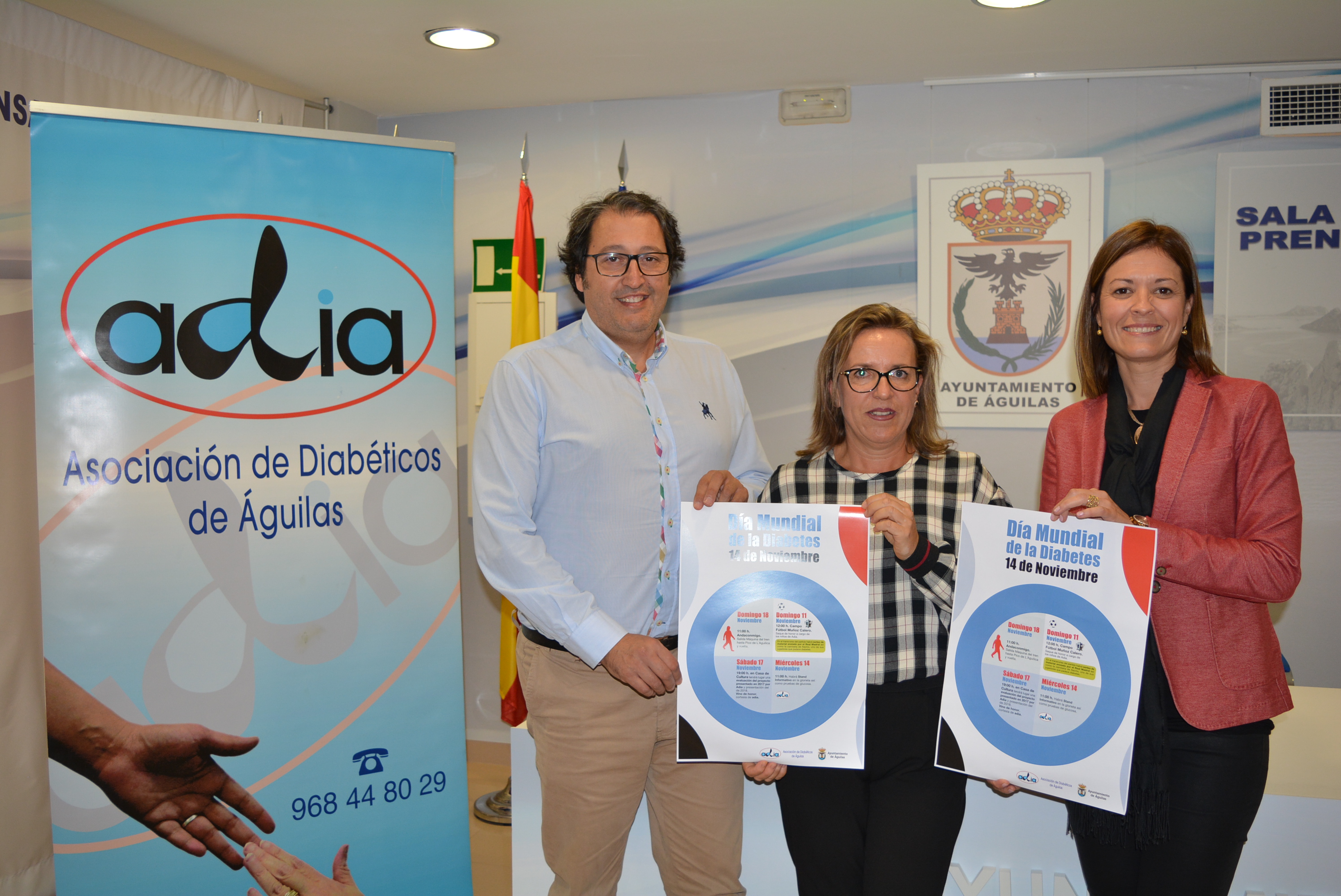 ADIA presenta un extenso programa de actividades con motivo del Día Mundial de la Diabetes
