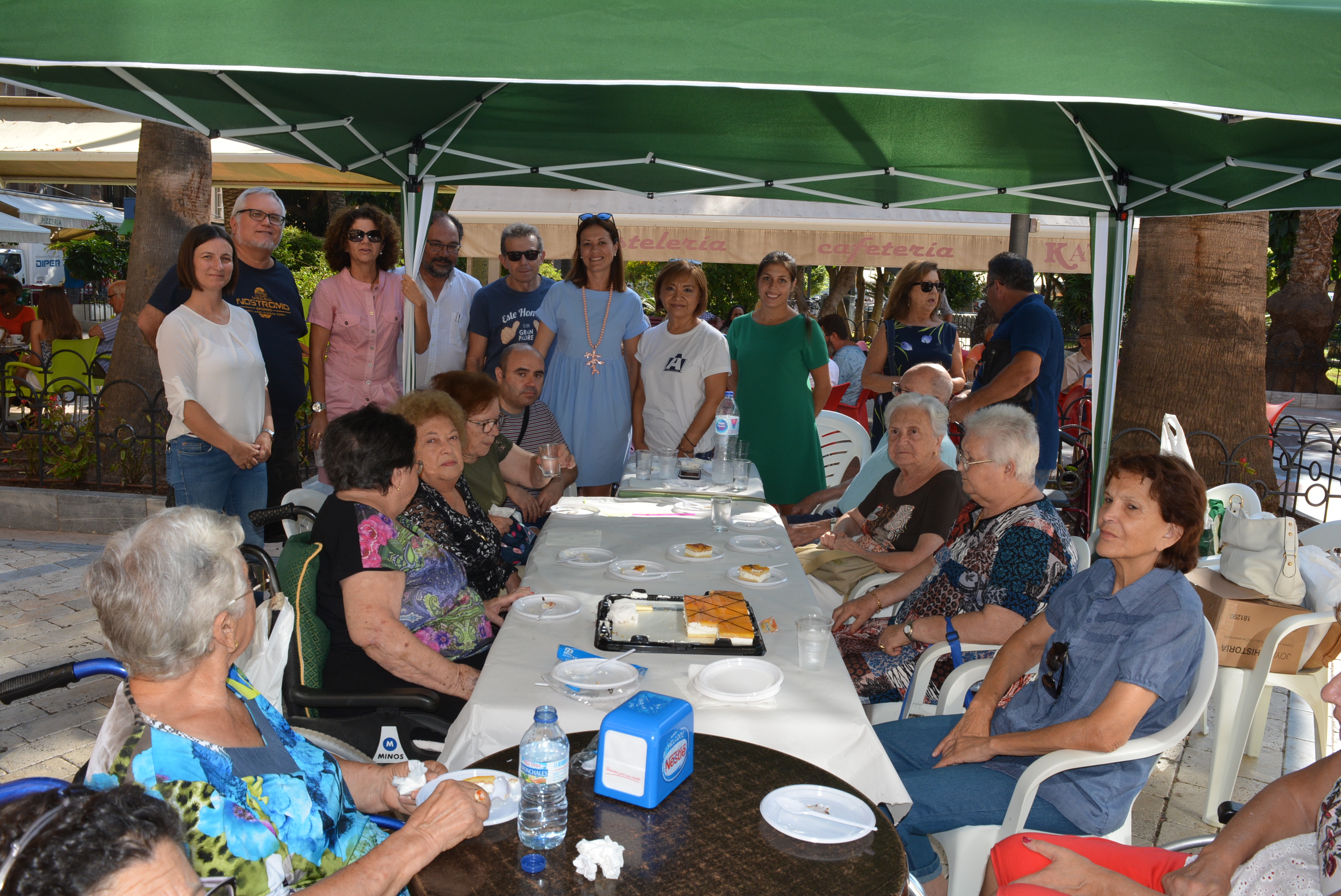 Águilas se suma a los actos de conmemoración del Día Mundial del Alzheimer