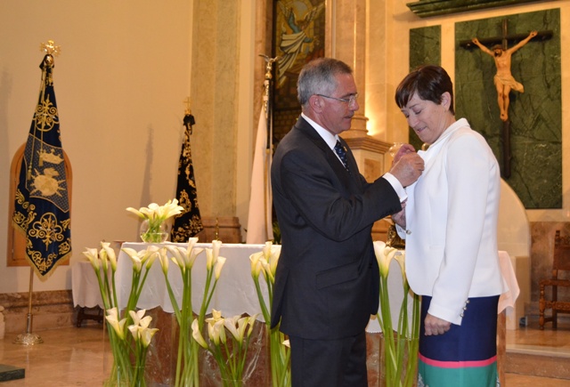 La consejera de Sanidad y Política Social pregona la Semana Santa de Águilas 