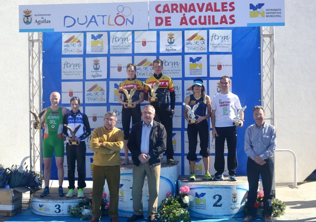 El XX Duatlón Carnavales de Águilas congrega a más de 400 deportistas