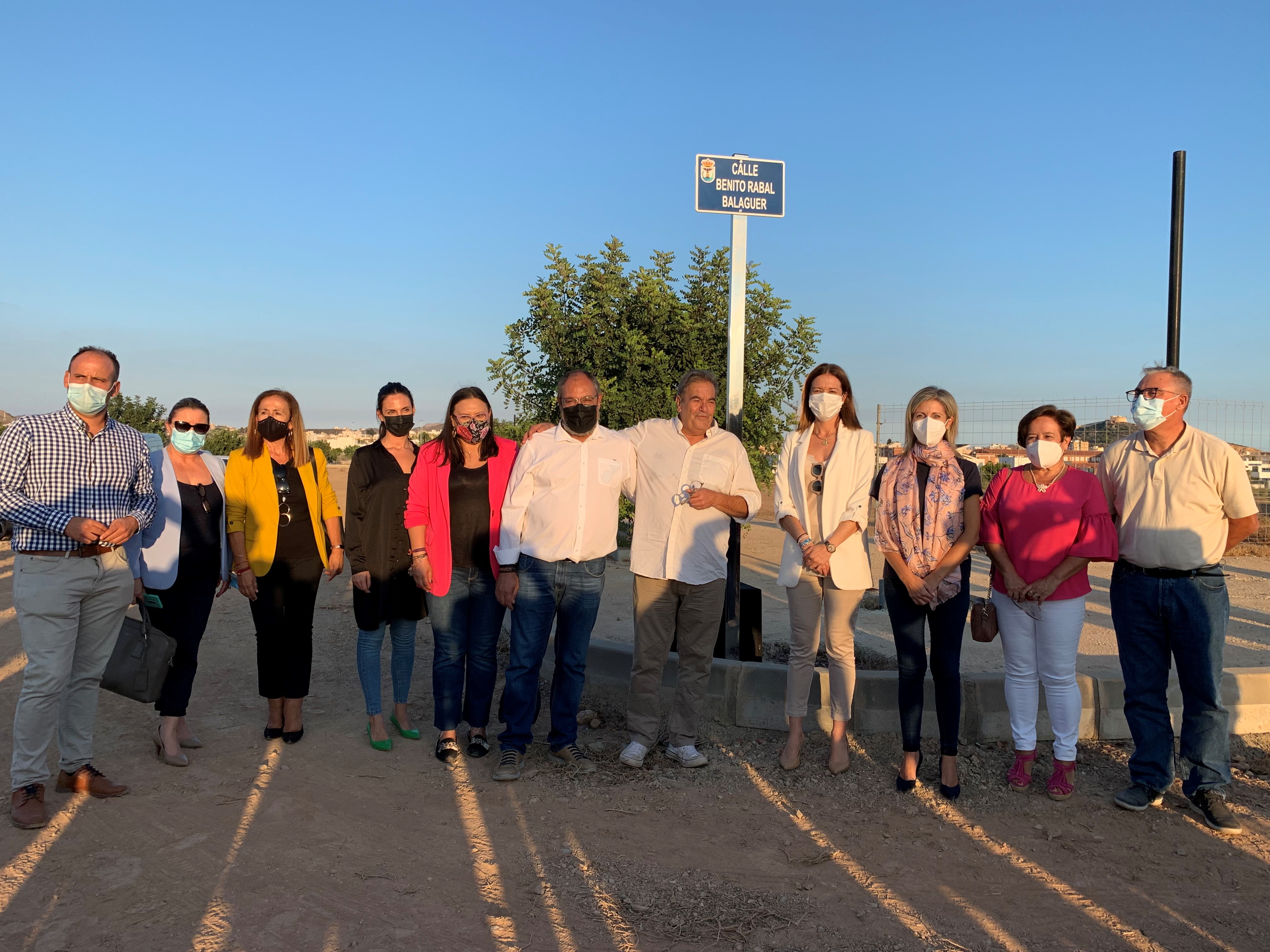 Benito Rabal ya cuenta con una calle en Águilas