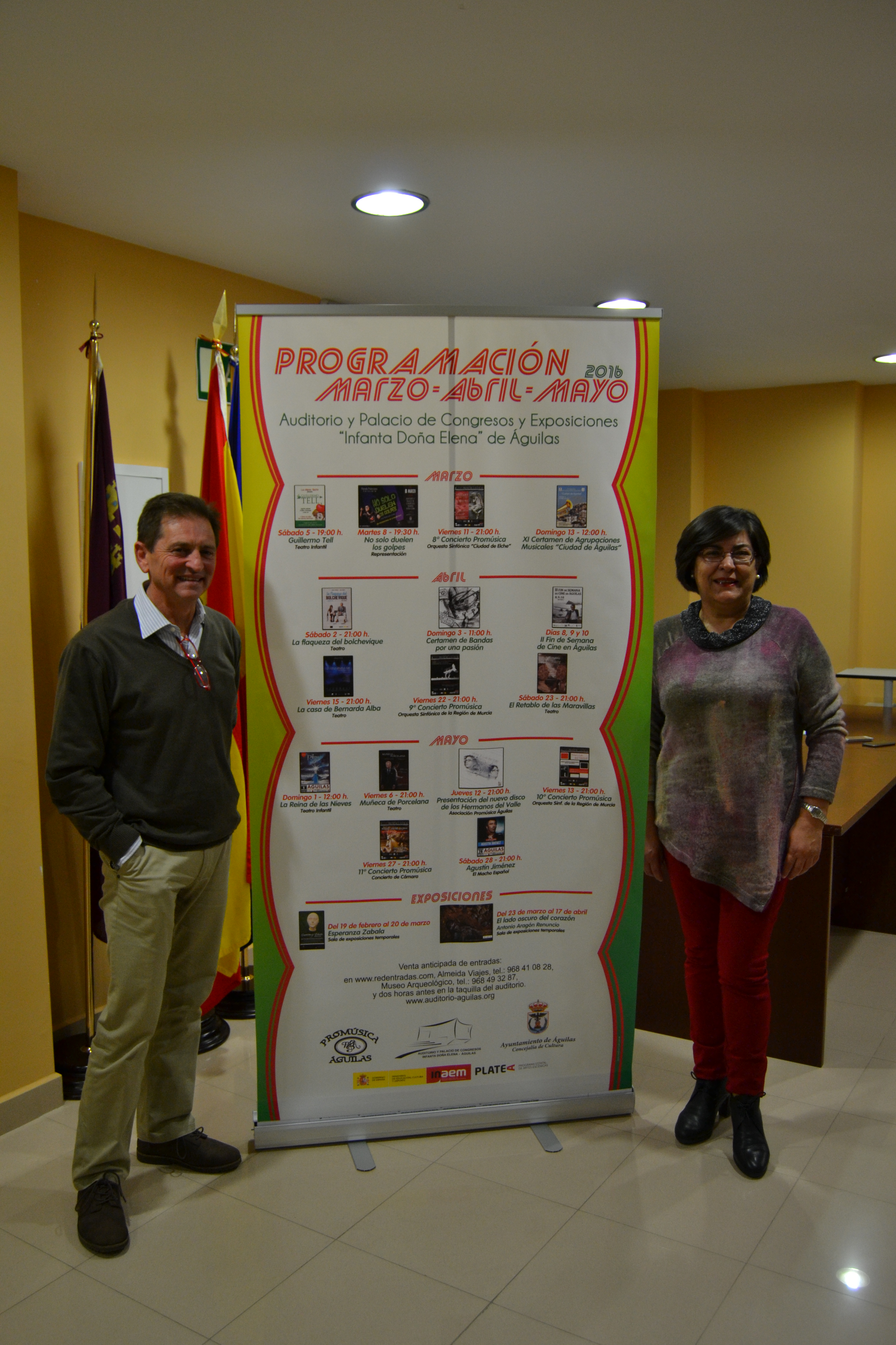 El Auditorio presenta la programación trimestral marcada por la inclusión en el Programa Platea y la reducción en el precio de las entradas 