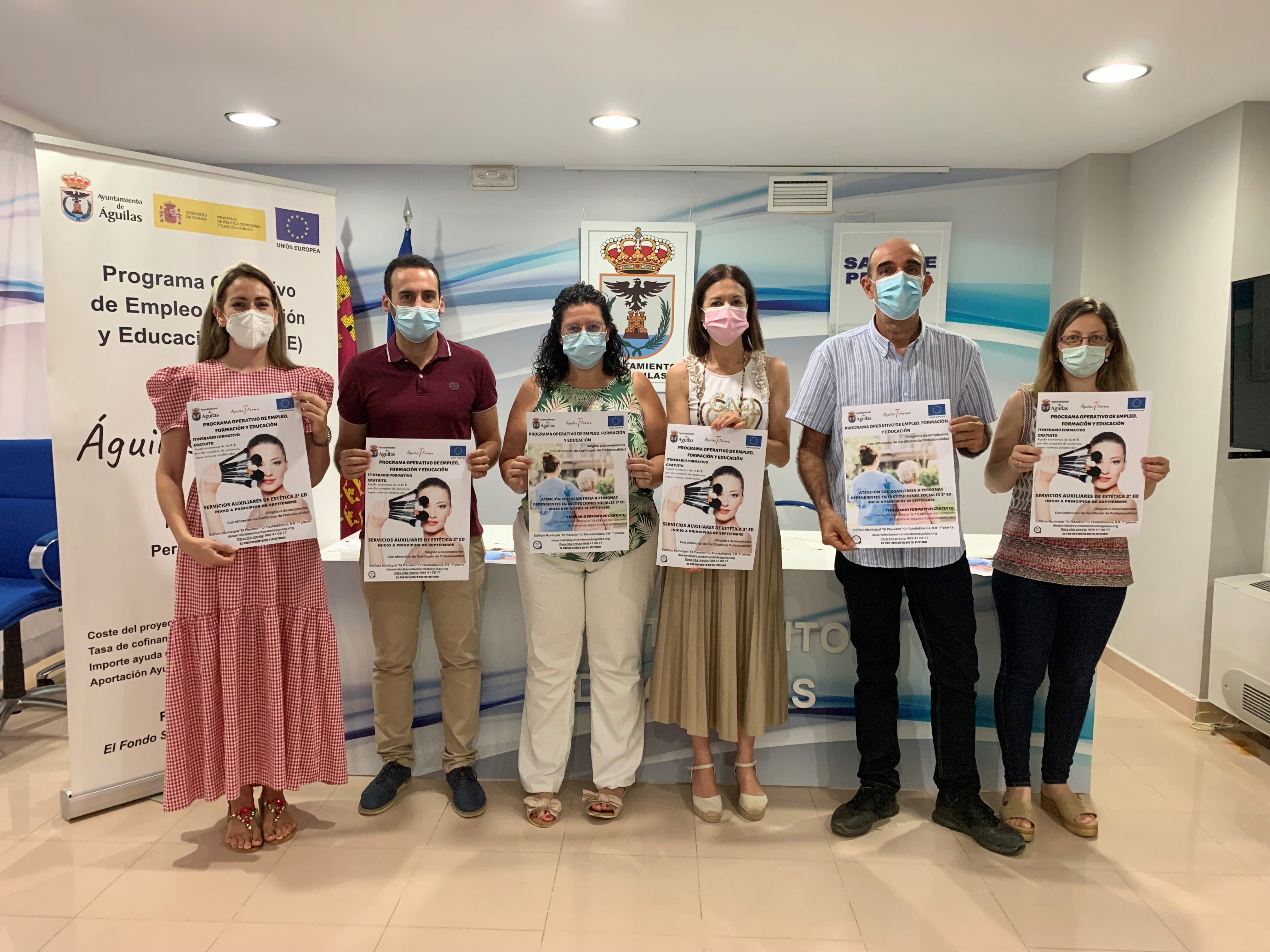 Da comienzo la III Edición de los Itinerarios Formativos de Inserción del POEFE “Águilas T-Forma”