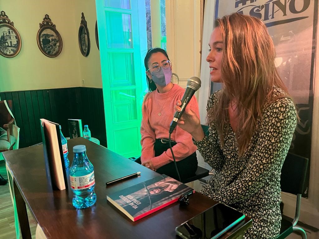 Lucía Camo presenta en Águilas el libro “Yo he decidido estar aquí”