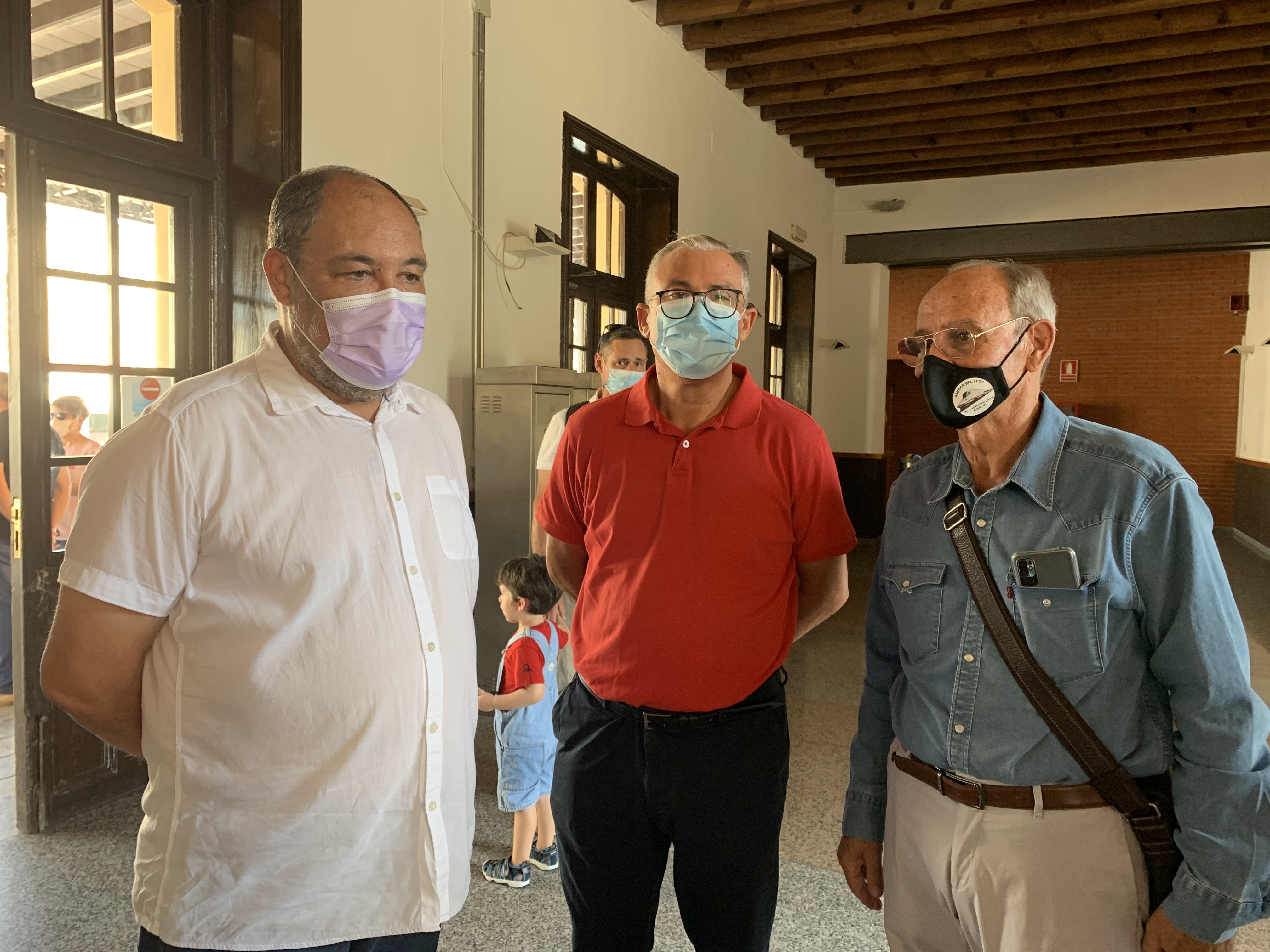 Simbólico viaje en tren a Pulpí organizado por la Asociación de Amigos del Ferrocarril