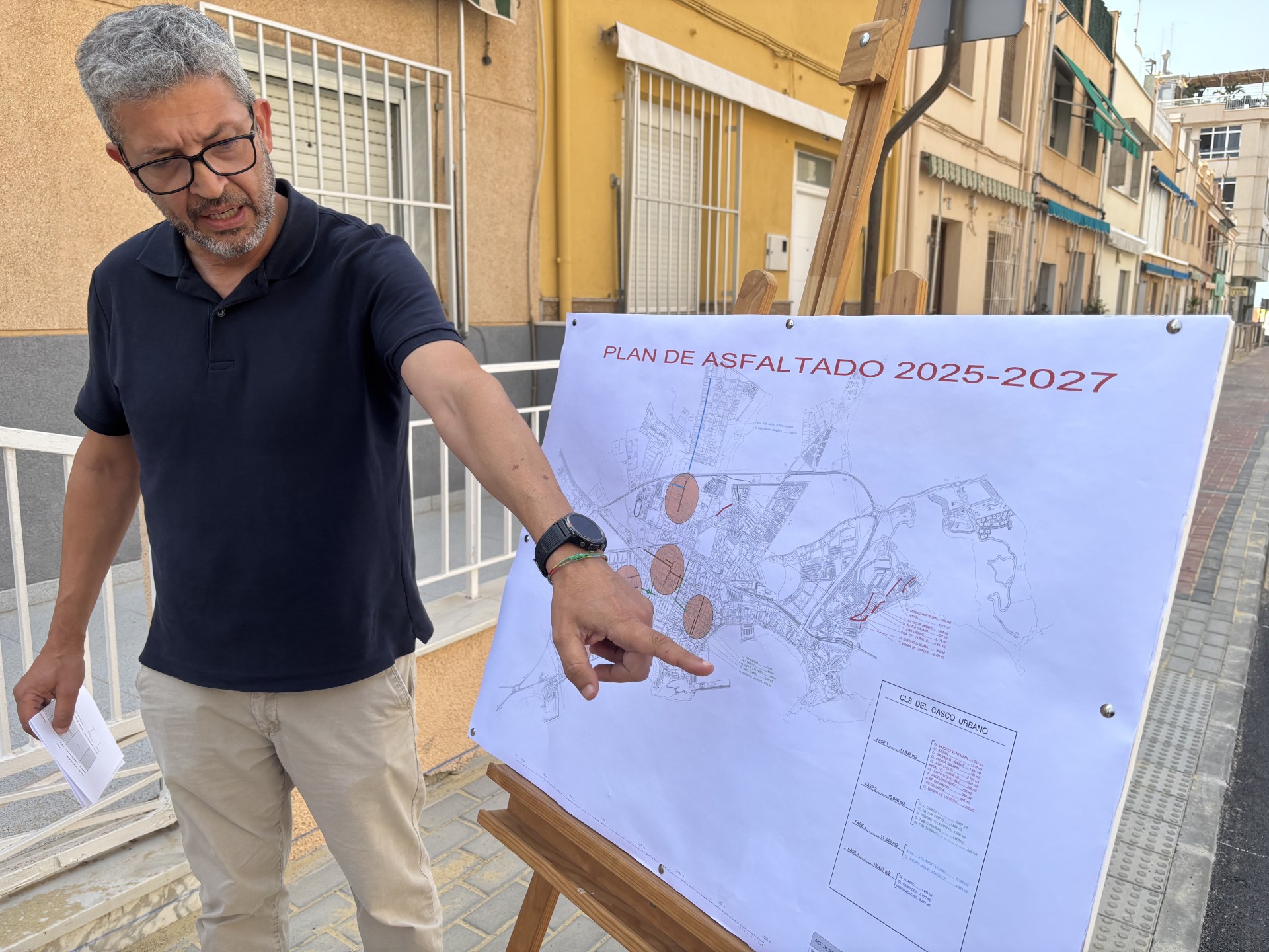 El Ayuntamiento destinará 1.200.000 euros a una nueva fase del Plan de Reasfaltado Municipal