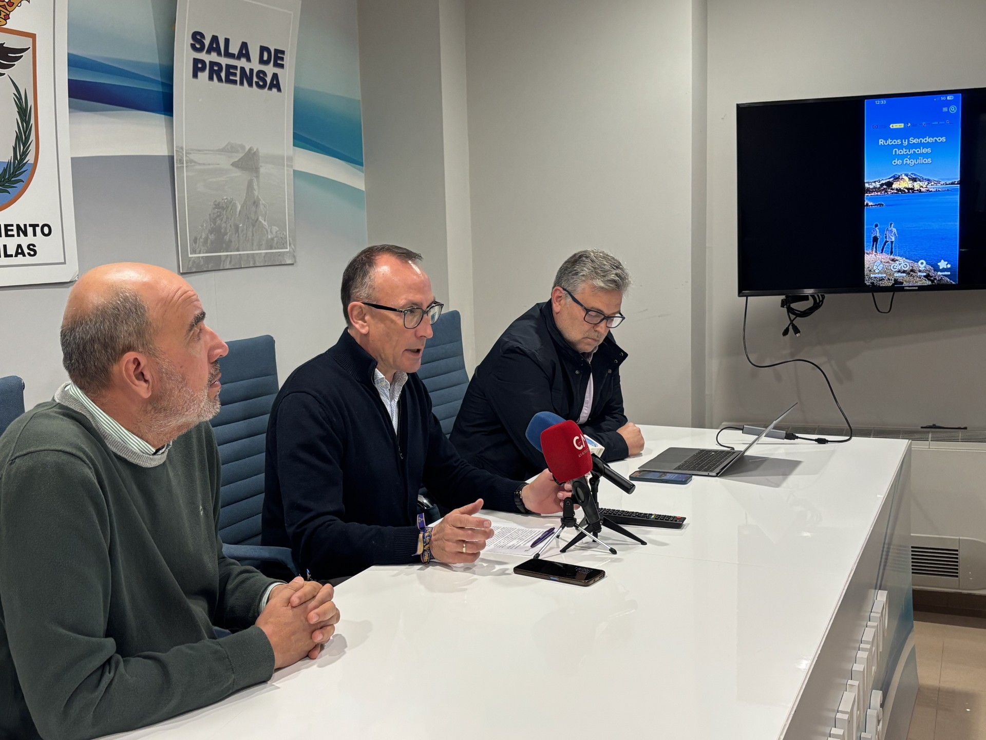 Águilas cuenta con una nueva aplicación móvil que integra 28 rutas y senderos naturales