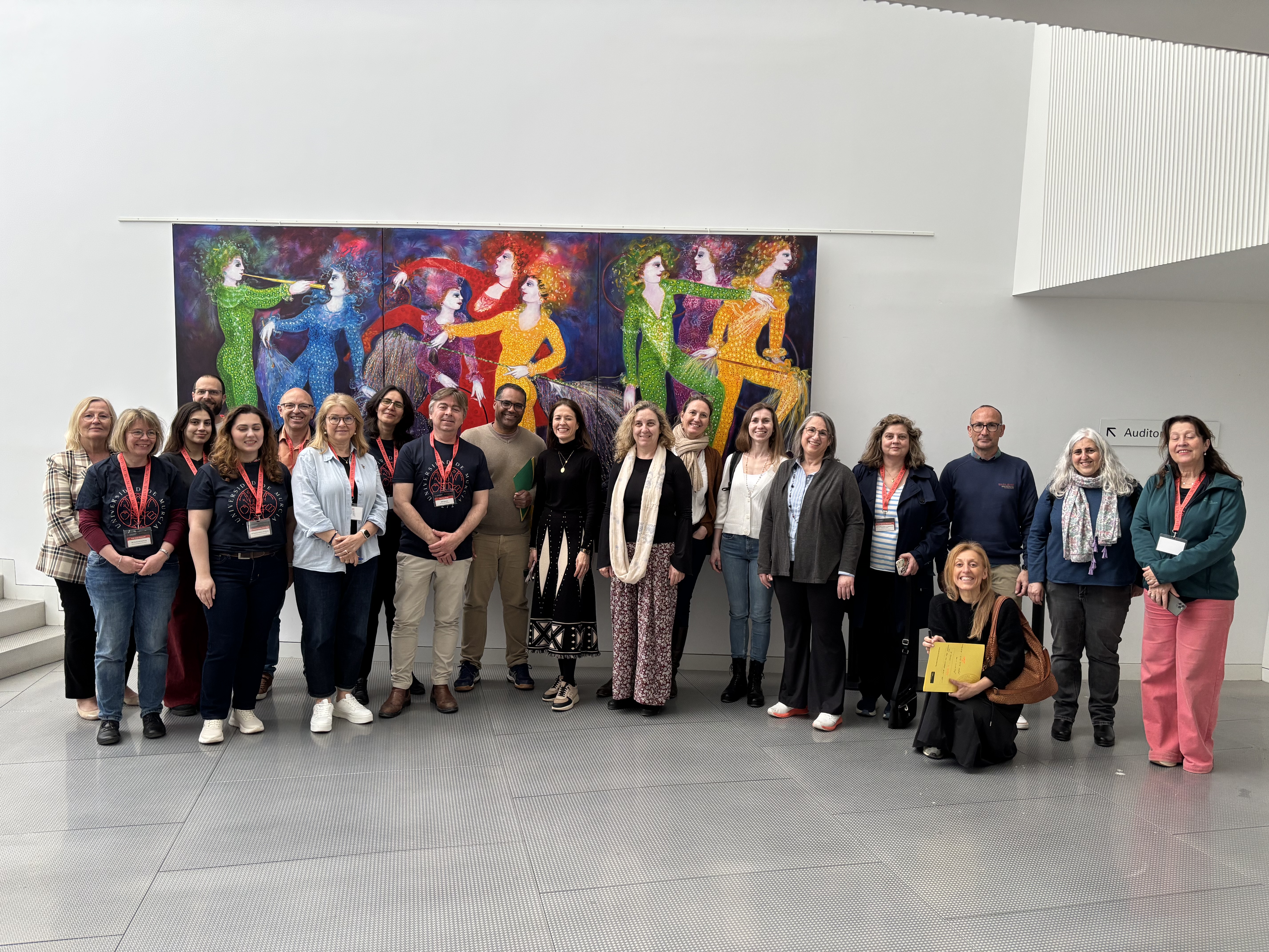 Estudiantes del programa de movilidad mixta combinada de Erasmus visitan Águilas