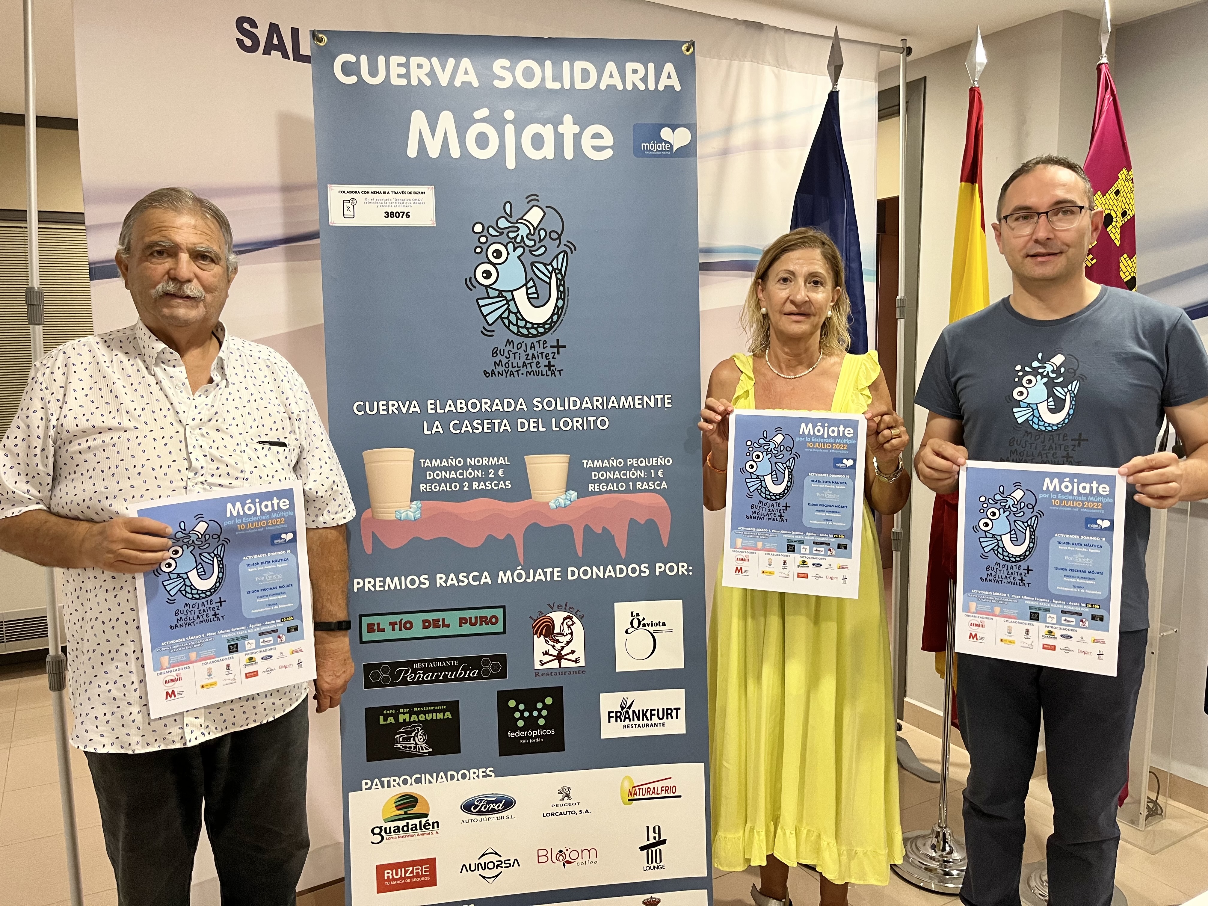 Mójate por la Esclerosis con cuerva solidaria