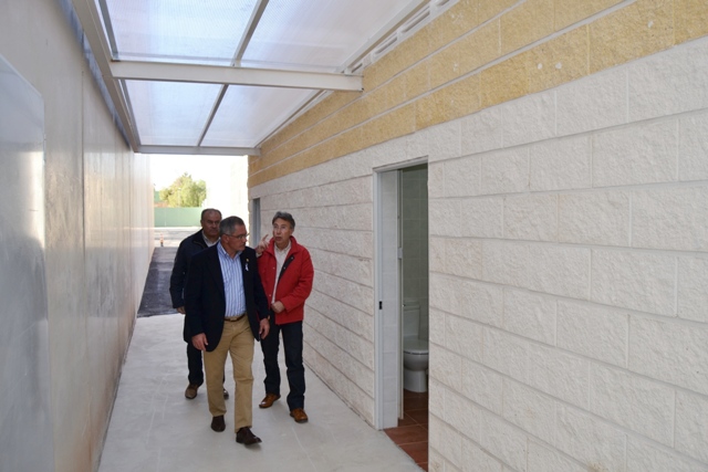 El pabellón de hockey ya dispone de vestuarios 