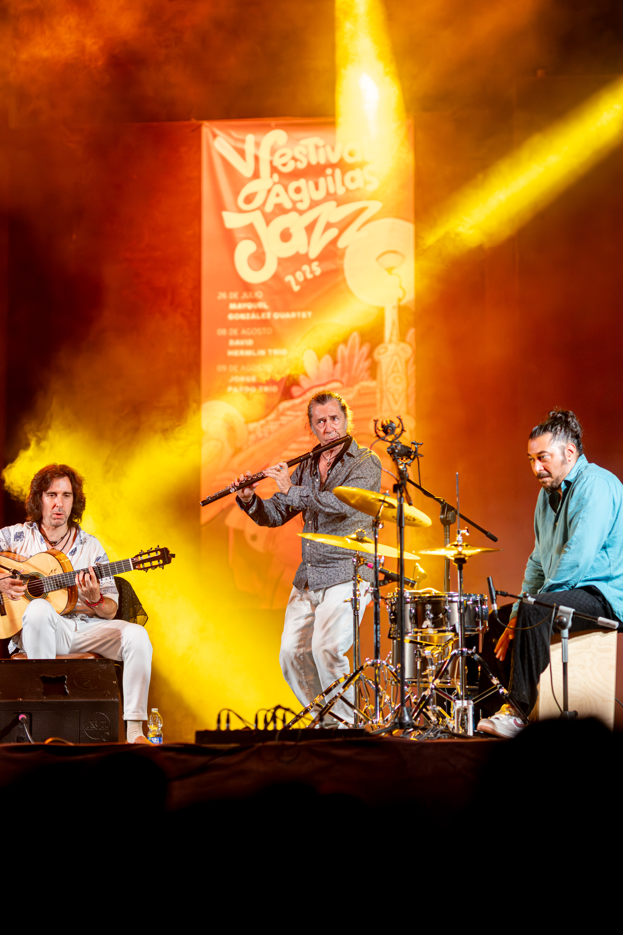El Festival Águilas Jazz 2025 echa el telón a una exitosa quinta edición con una gran acogida de público que llenó la plaza de Antonio Cortijos con más de 1200 asistentes 