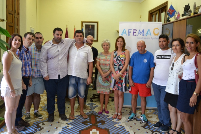 La alcaldesa se compromete a mantener el convenio de integración laboral con Afemac